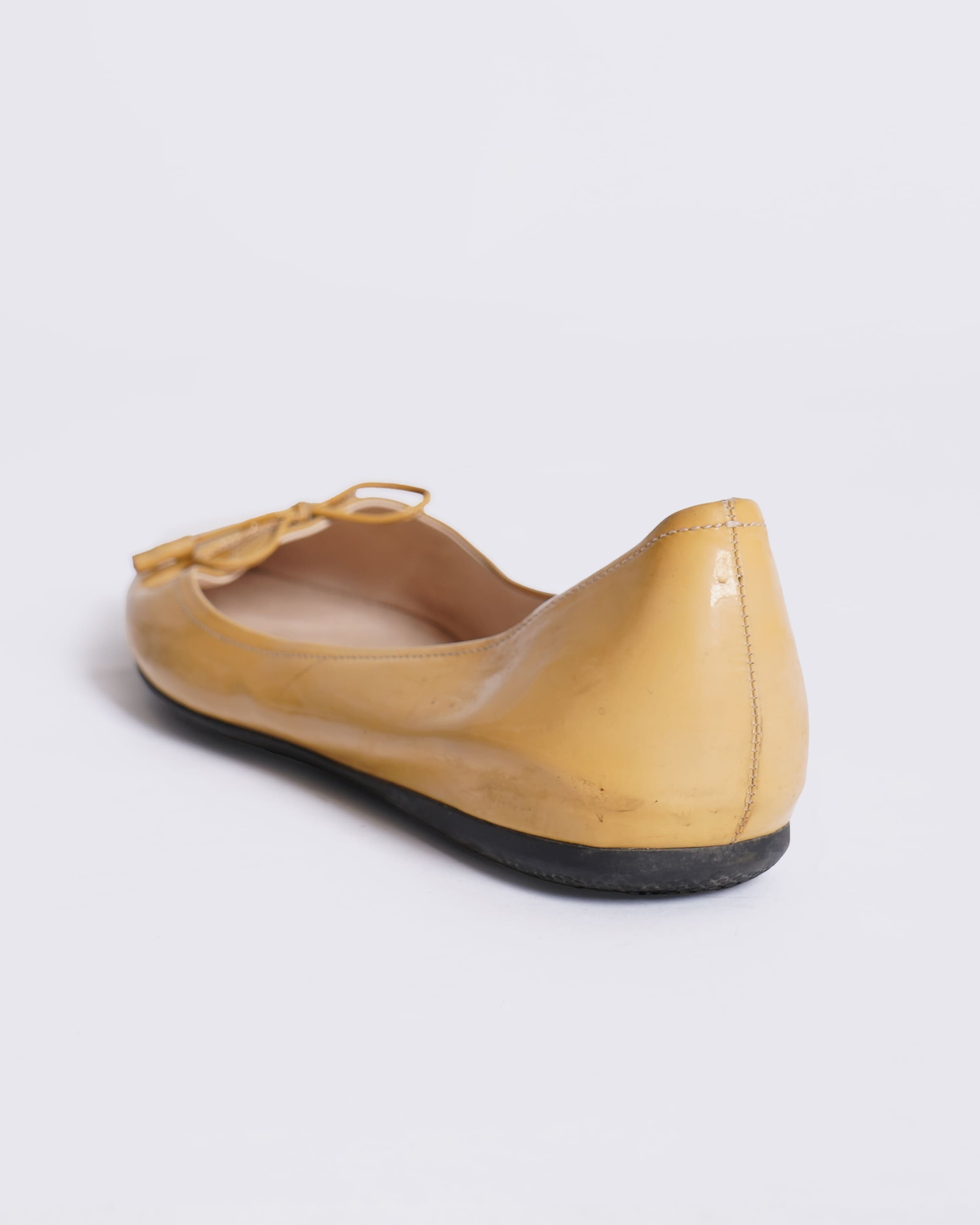 Prada Patent Leather Ballet Flats