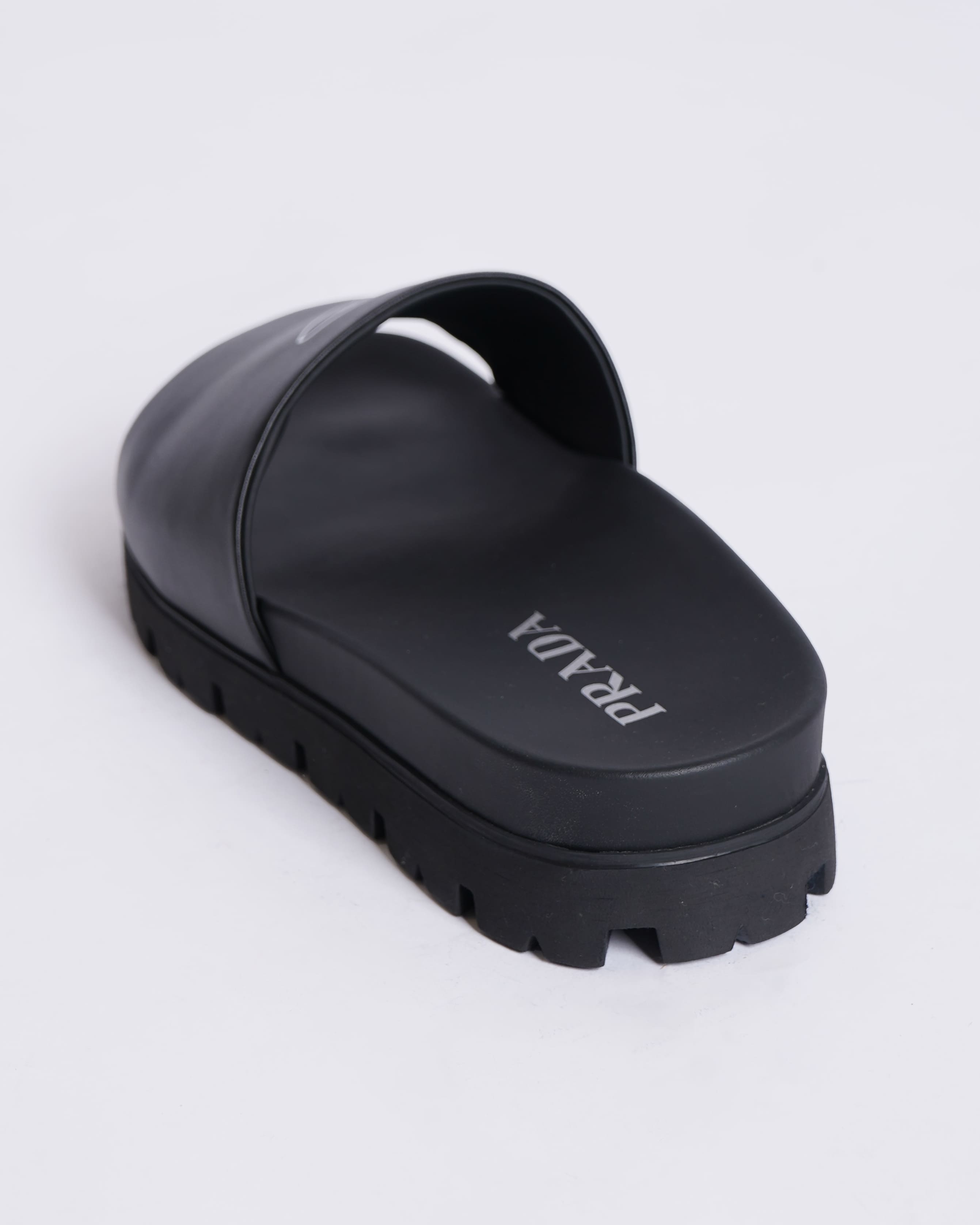 Prada Men's slides sandals in Black