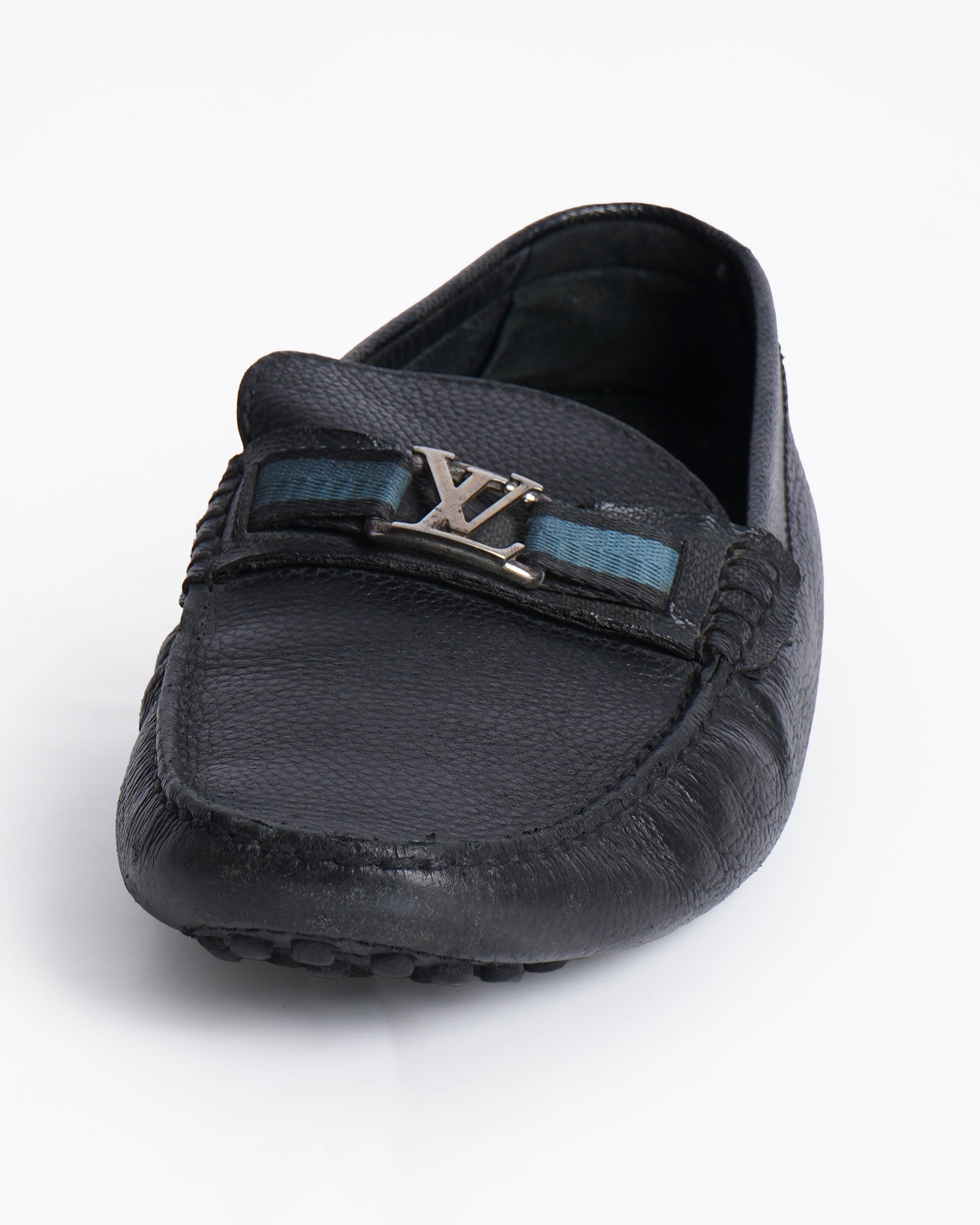 Louis Viutton 
Carlo Moccasins Loafers in balck