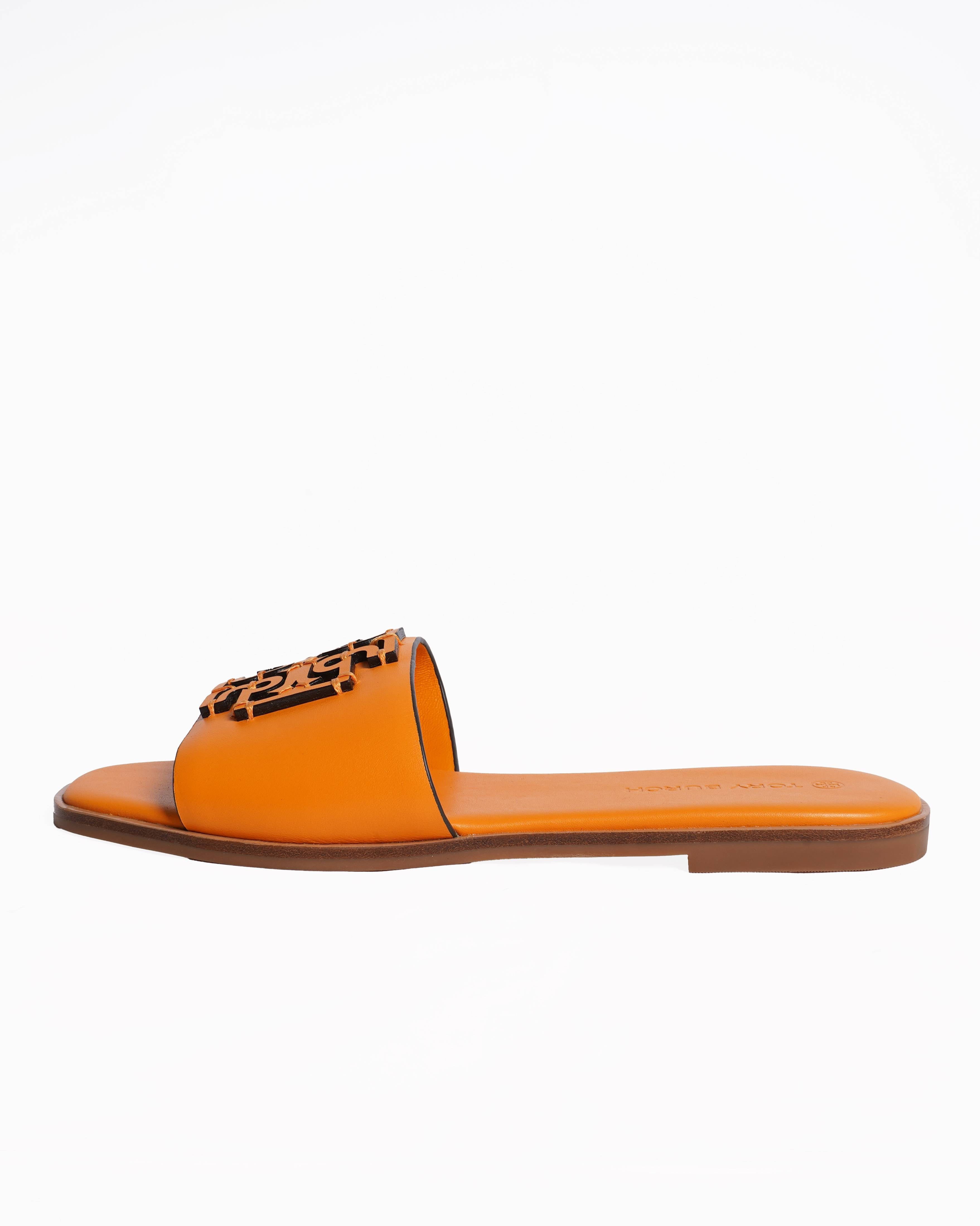 New Tory Burch Ines Open-Toe Slides