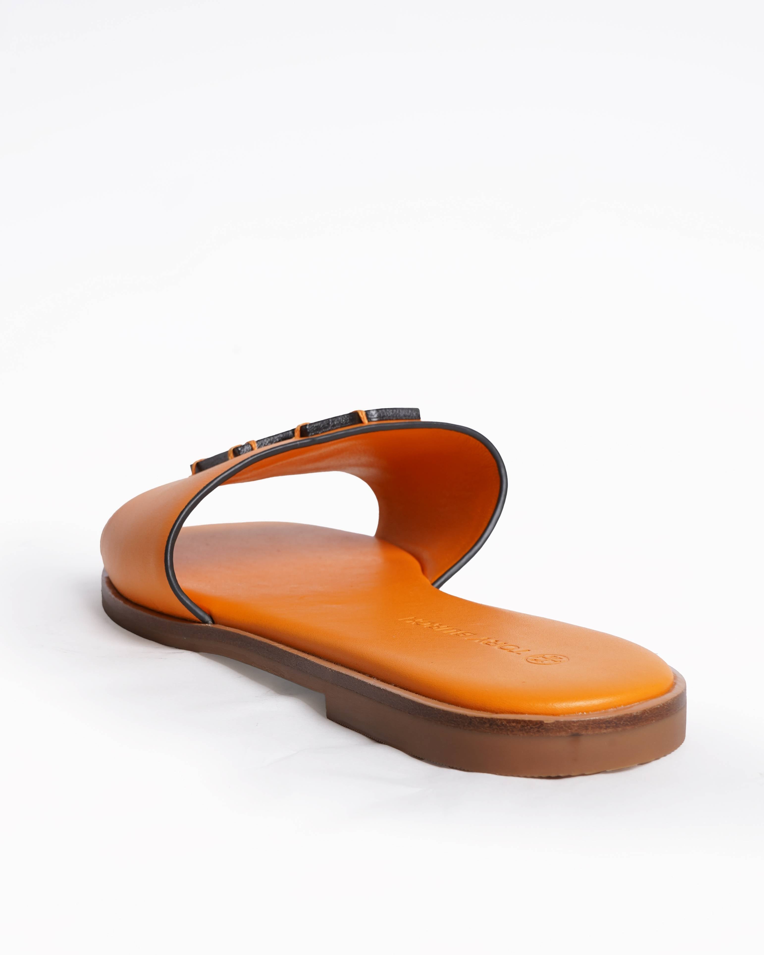 New Tory Burch Ines Open-Toe Slides