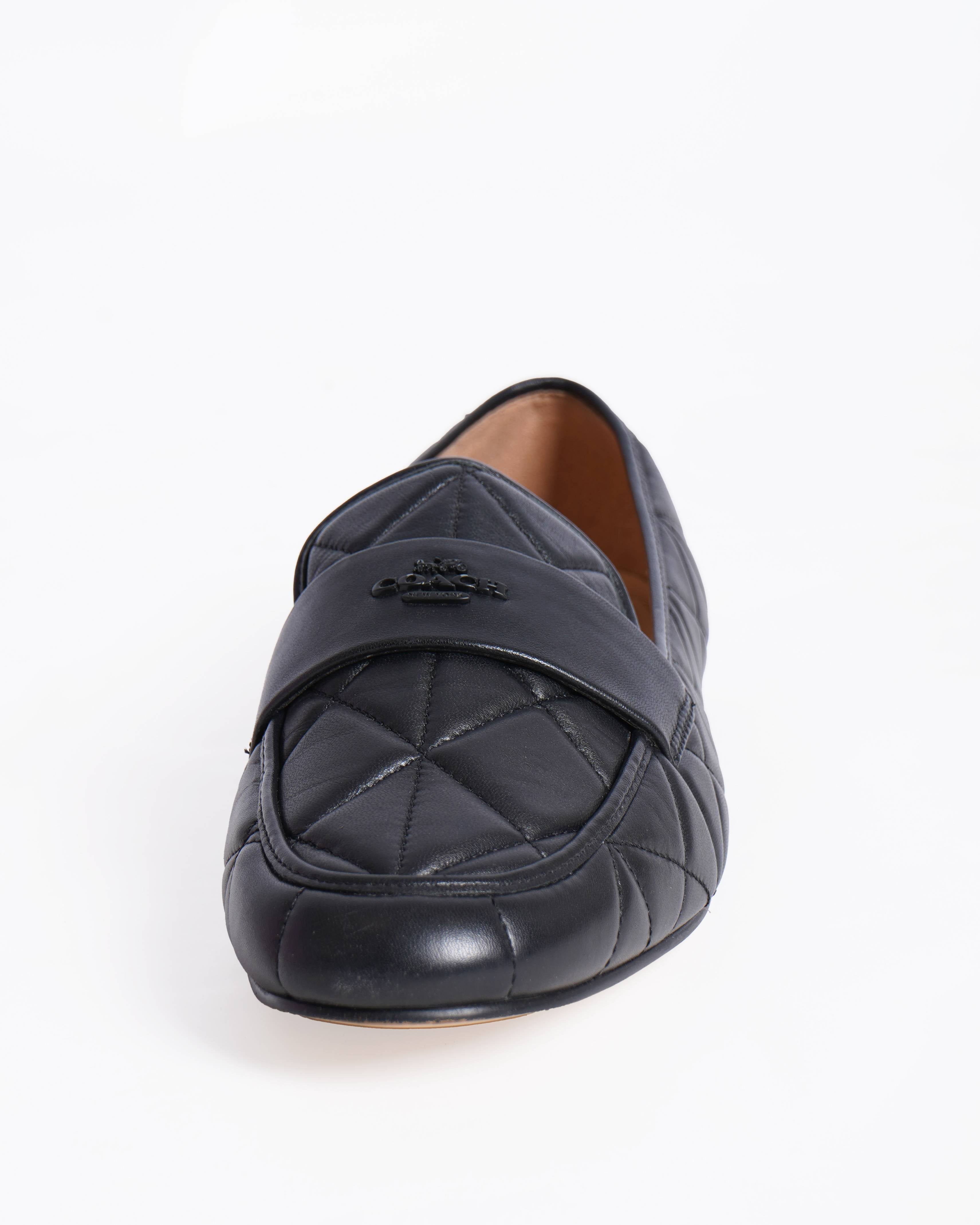 New Coach Heidi Black Loafers
