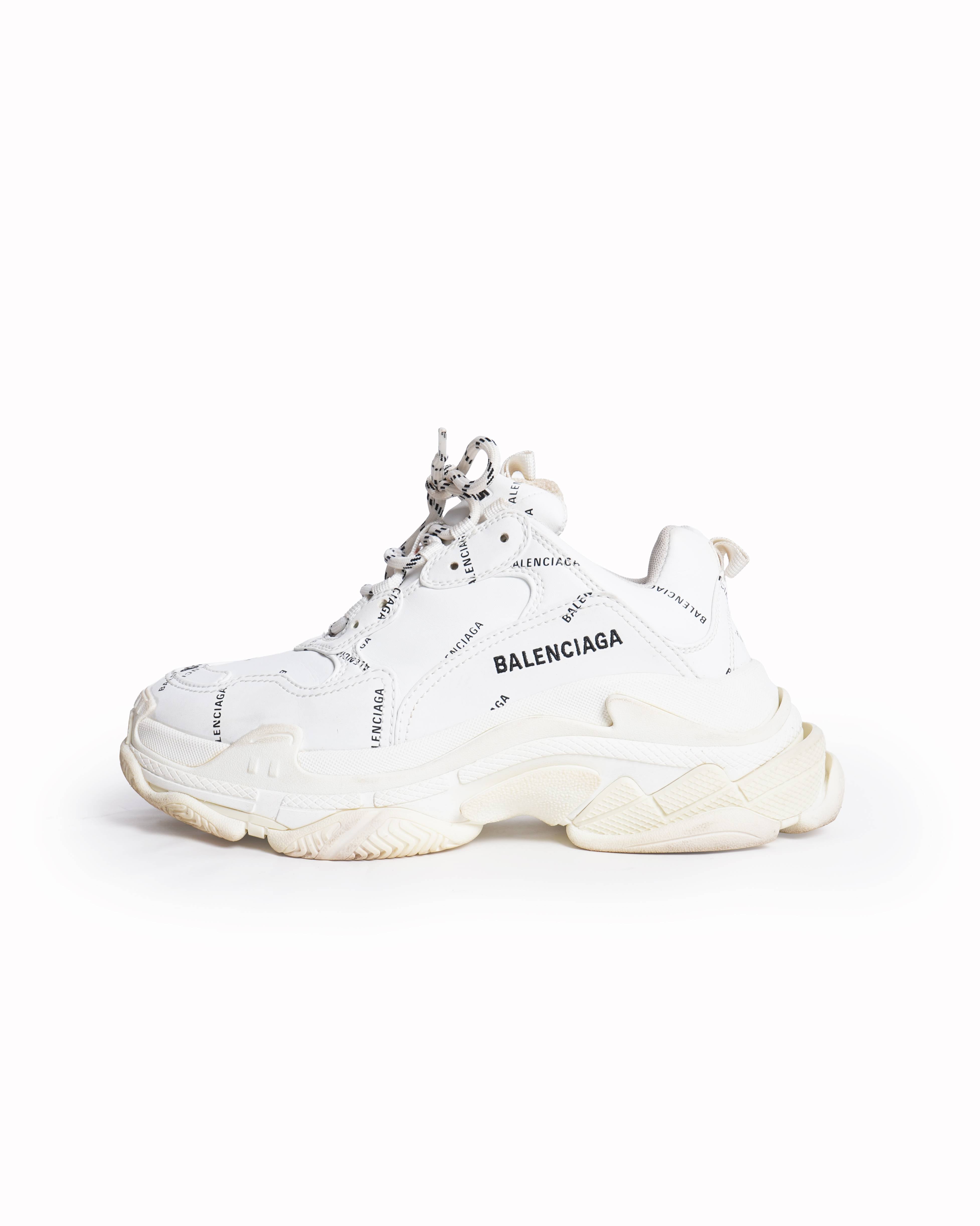 Balenciaga Triple S All-over Logo Sneakers