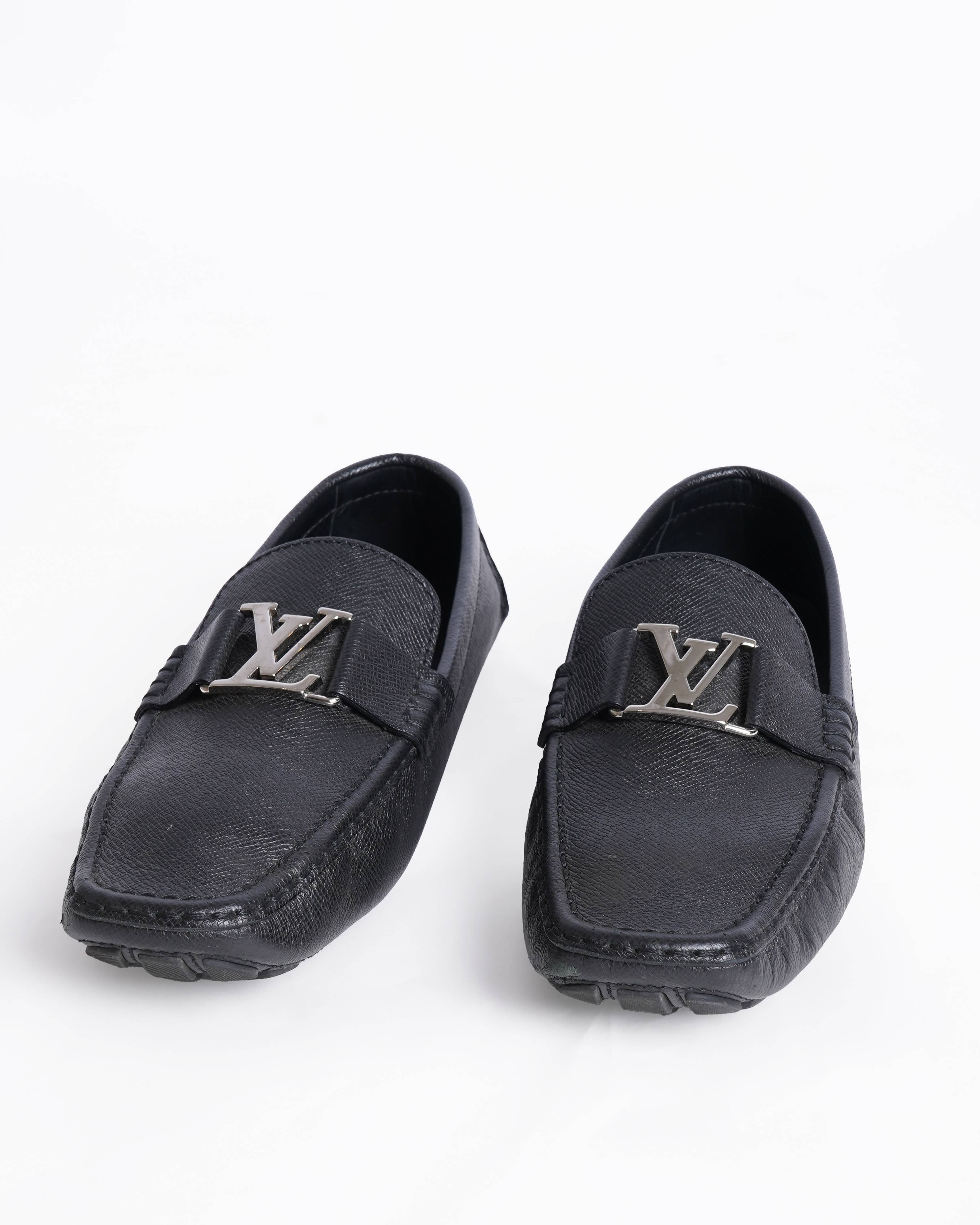 Louis Vuitton black loafers