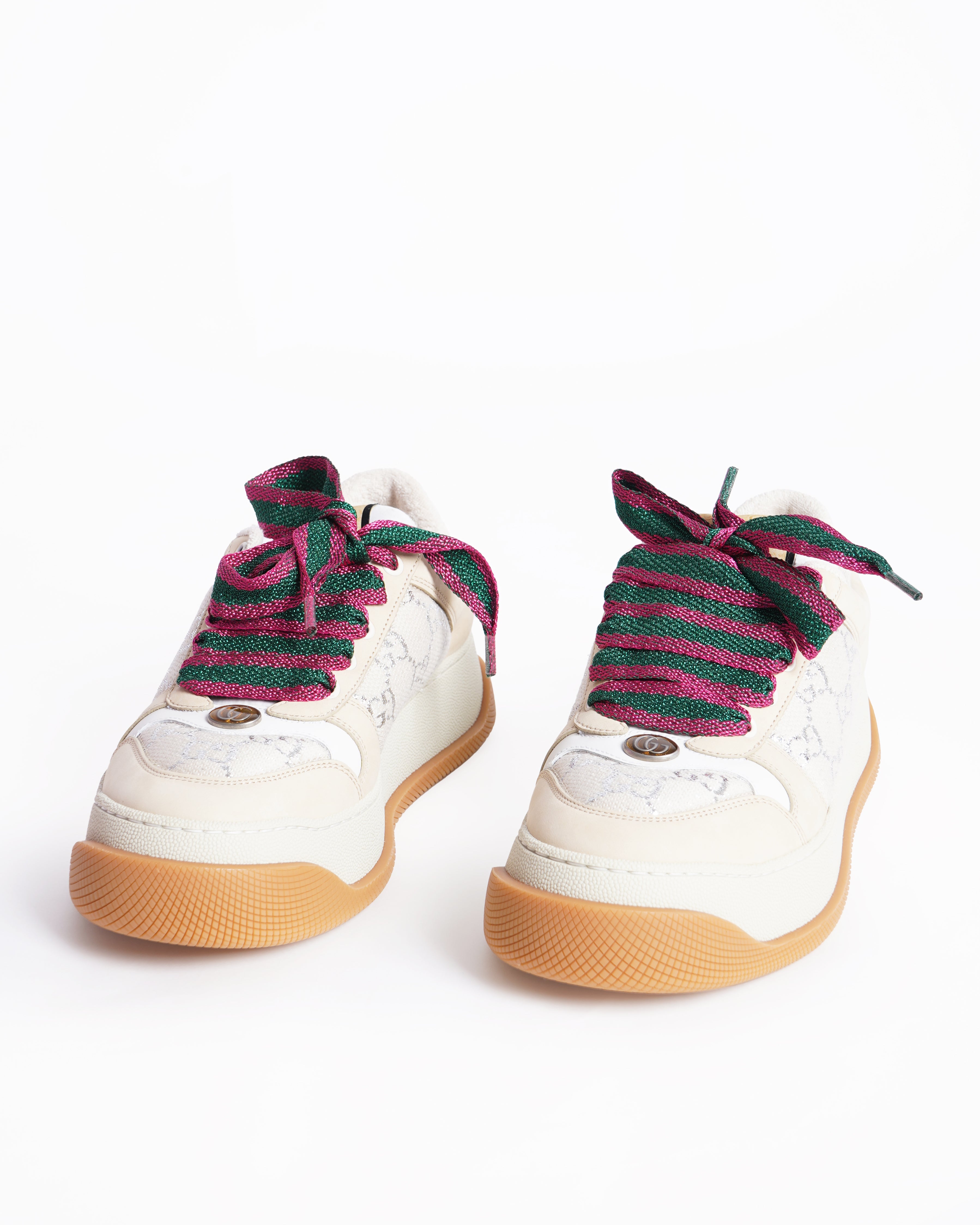 New Gucci gg screener sneakers in beige