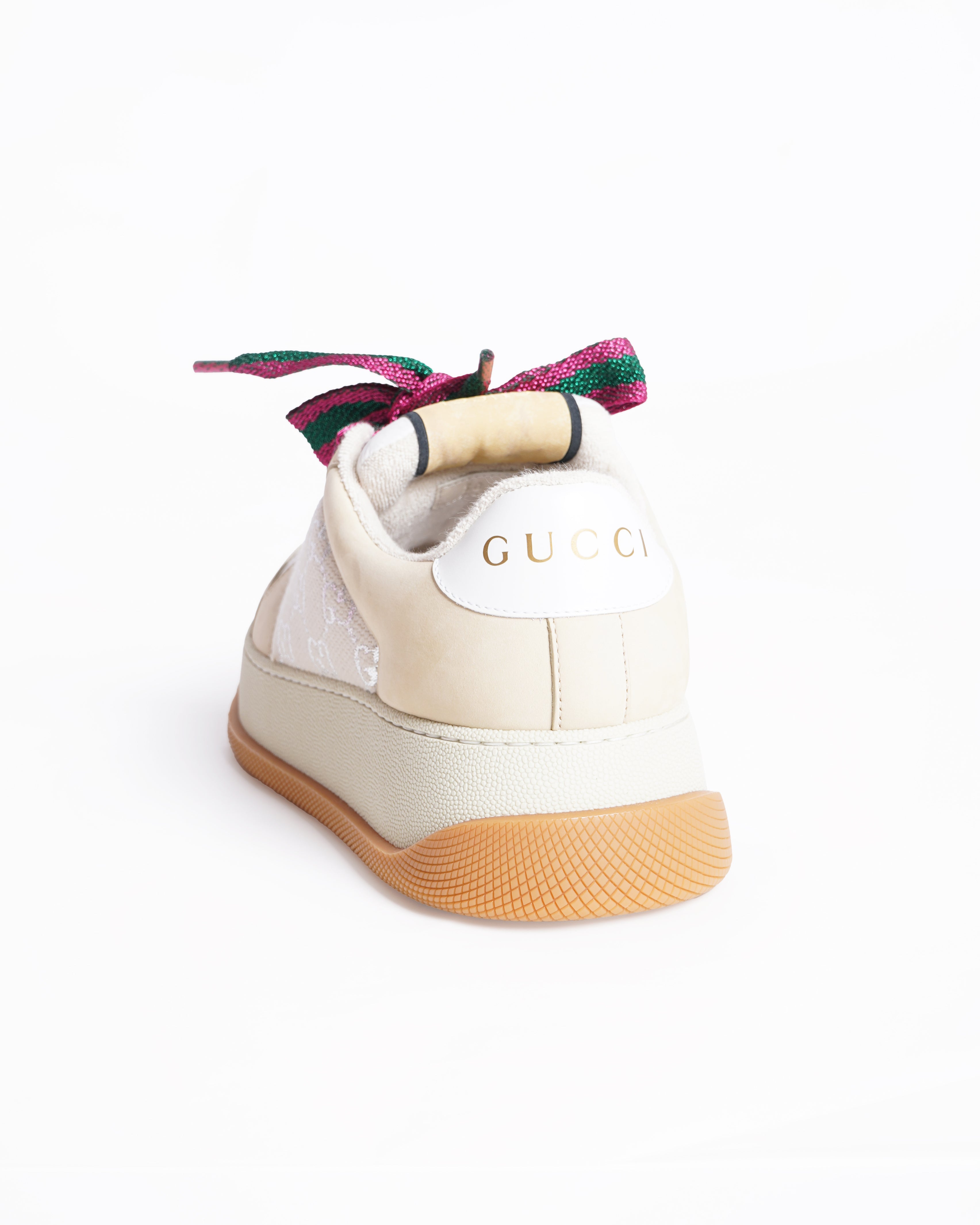New Gucci gg screener sneakers in beige
