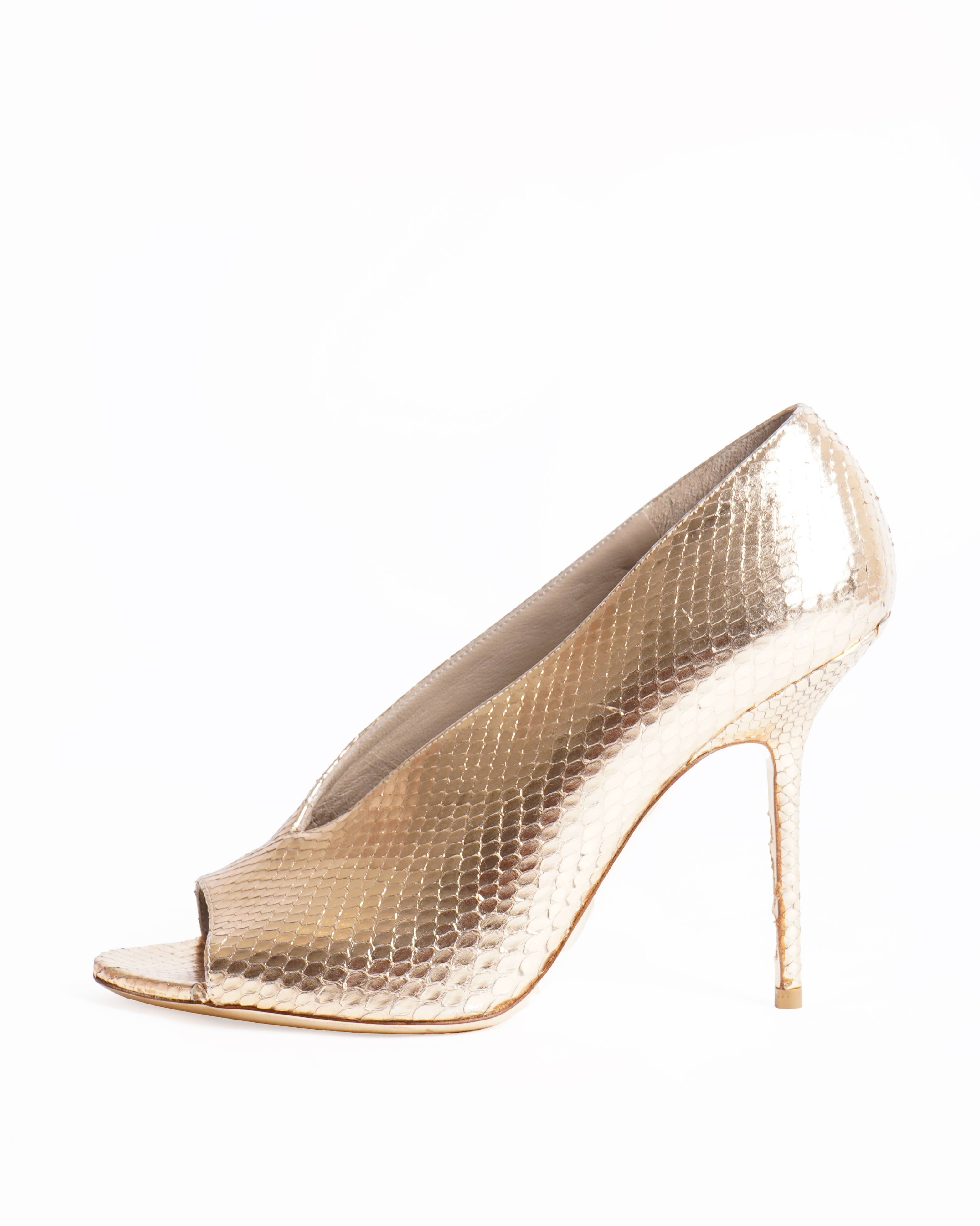 Burberry Prorsum Python Haydons Pumps