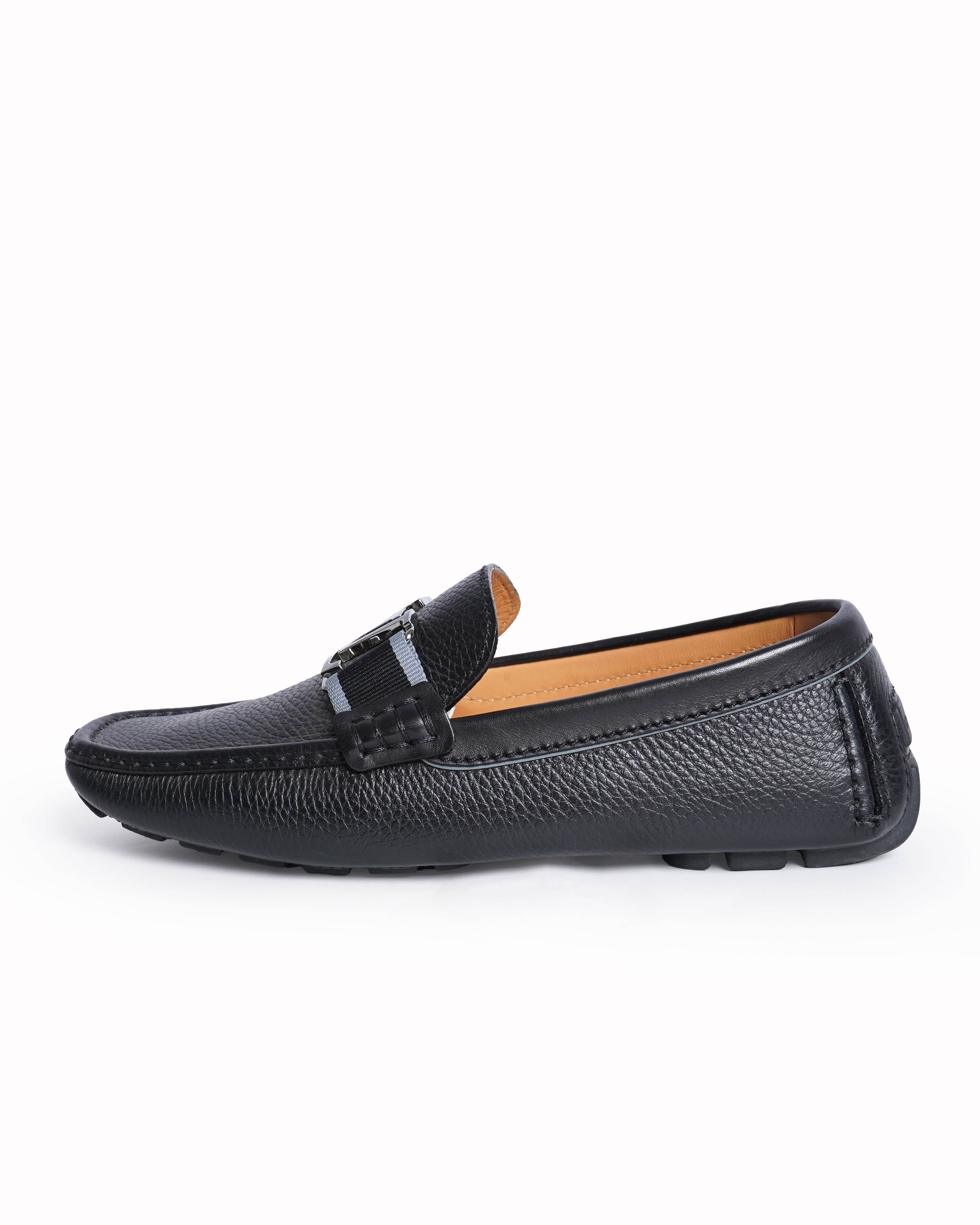 Louis Vuitton Men's Mont Carlo Loafers In Black