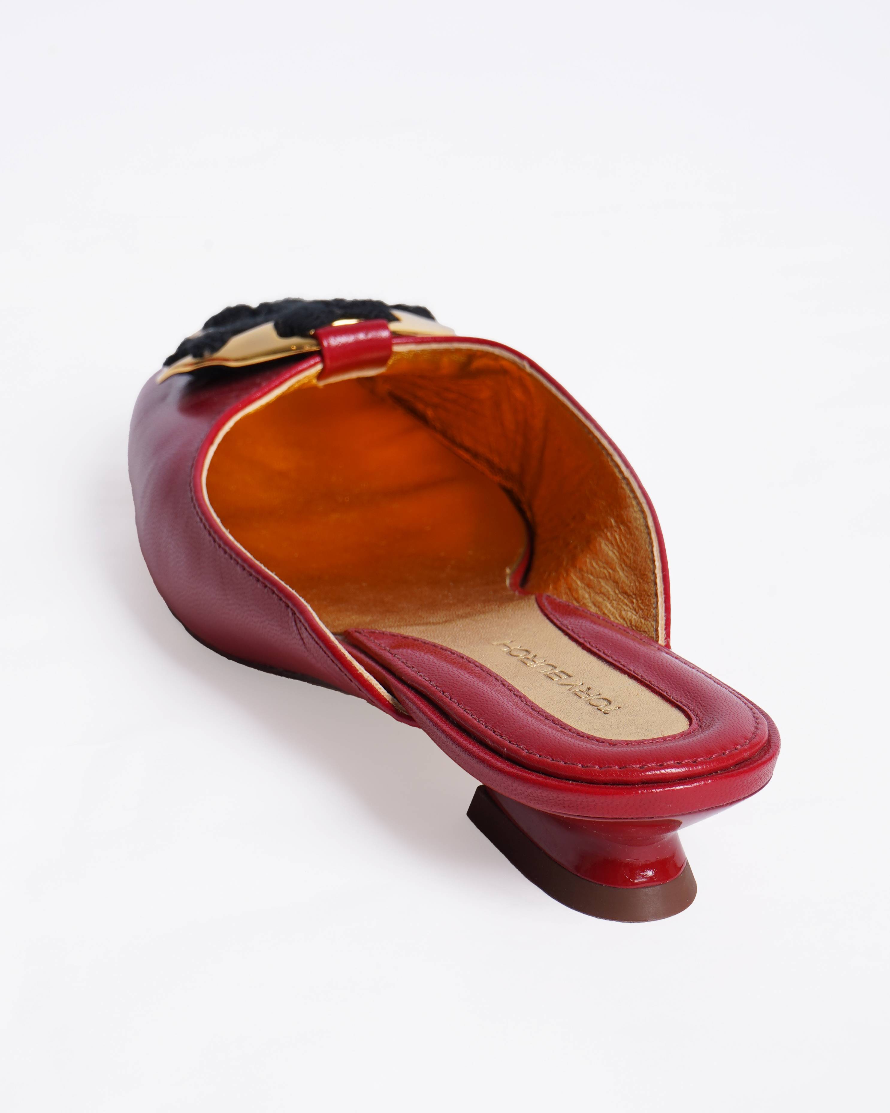 TORY BURCH Patos Logo Kitten Heeled Sandals