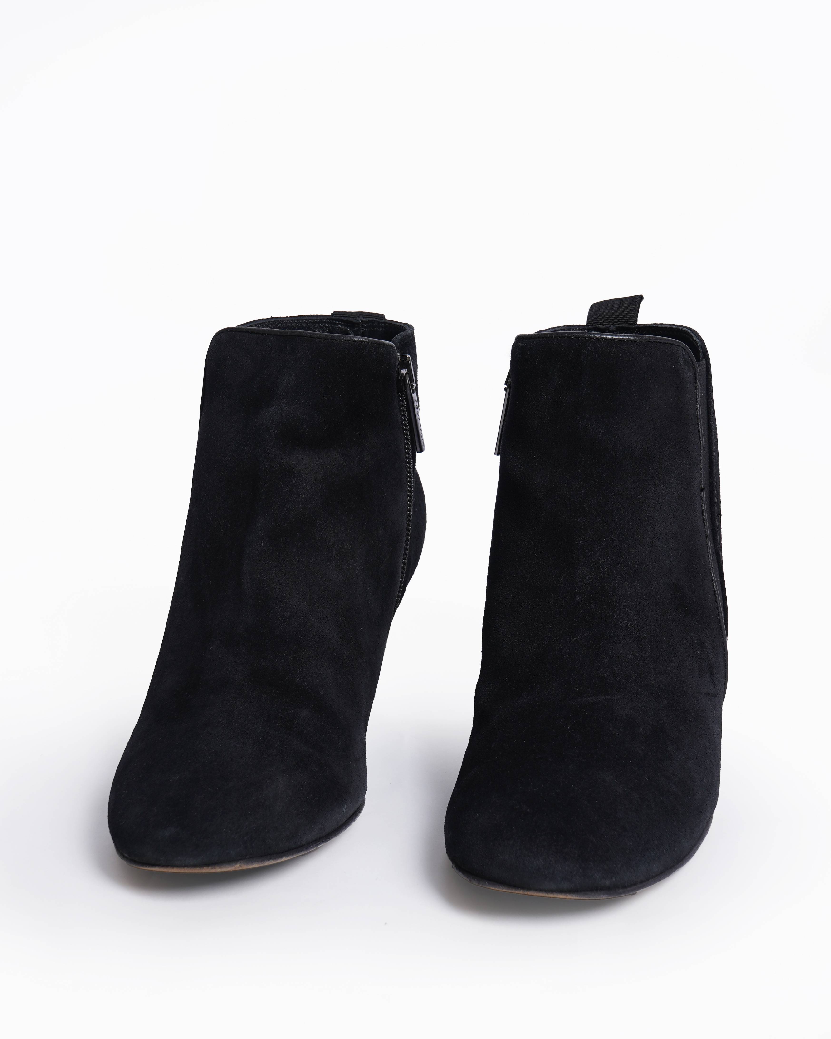 Russell & Bromley Black Suede Boots