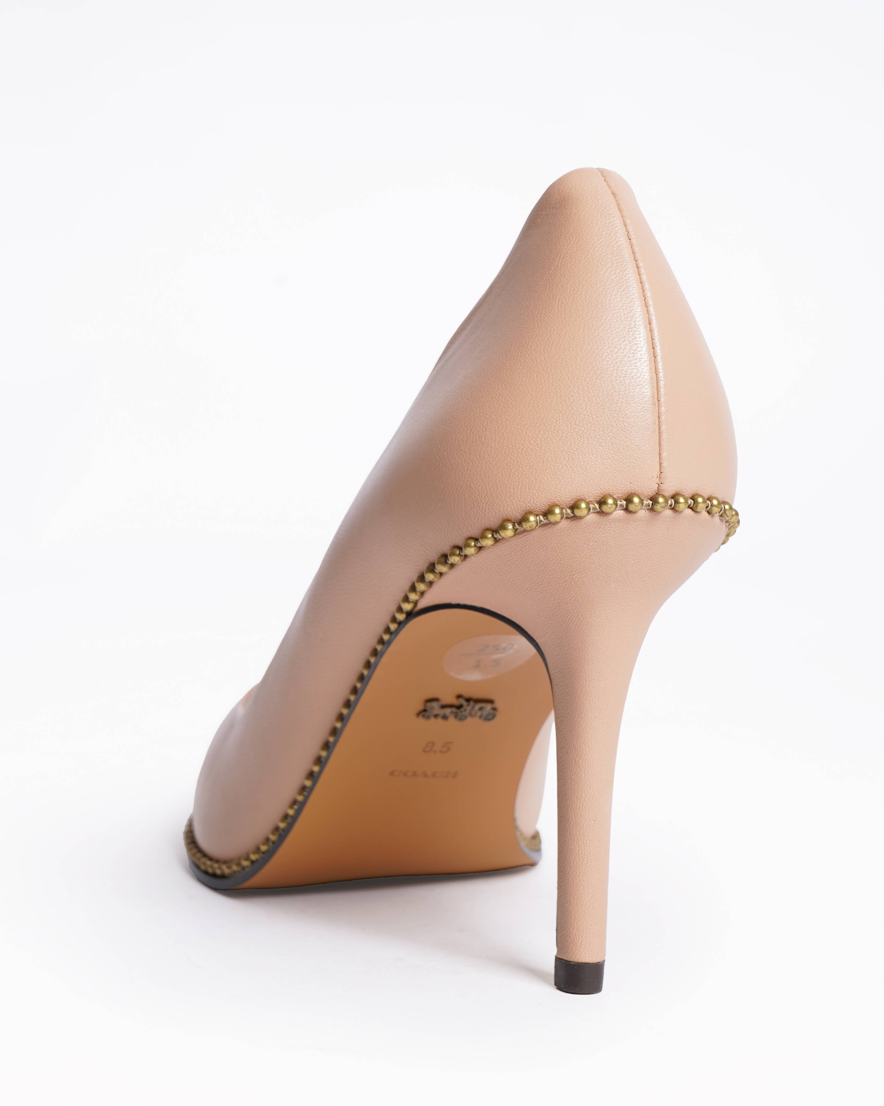 Coach Waverly Leather Pumps