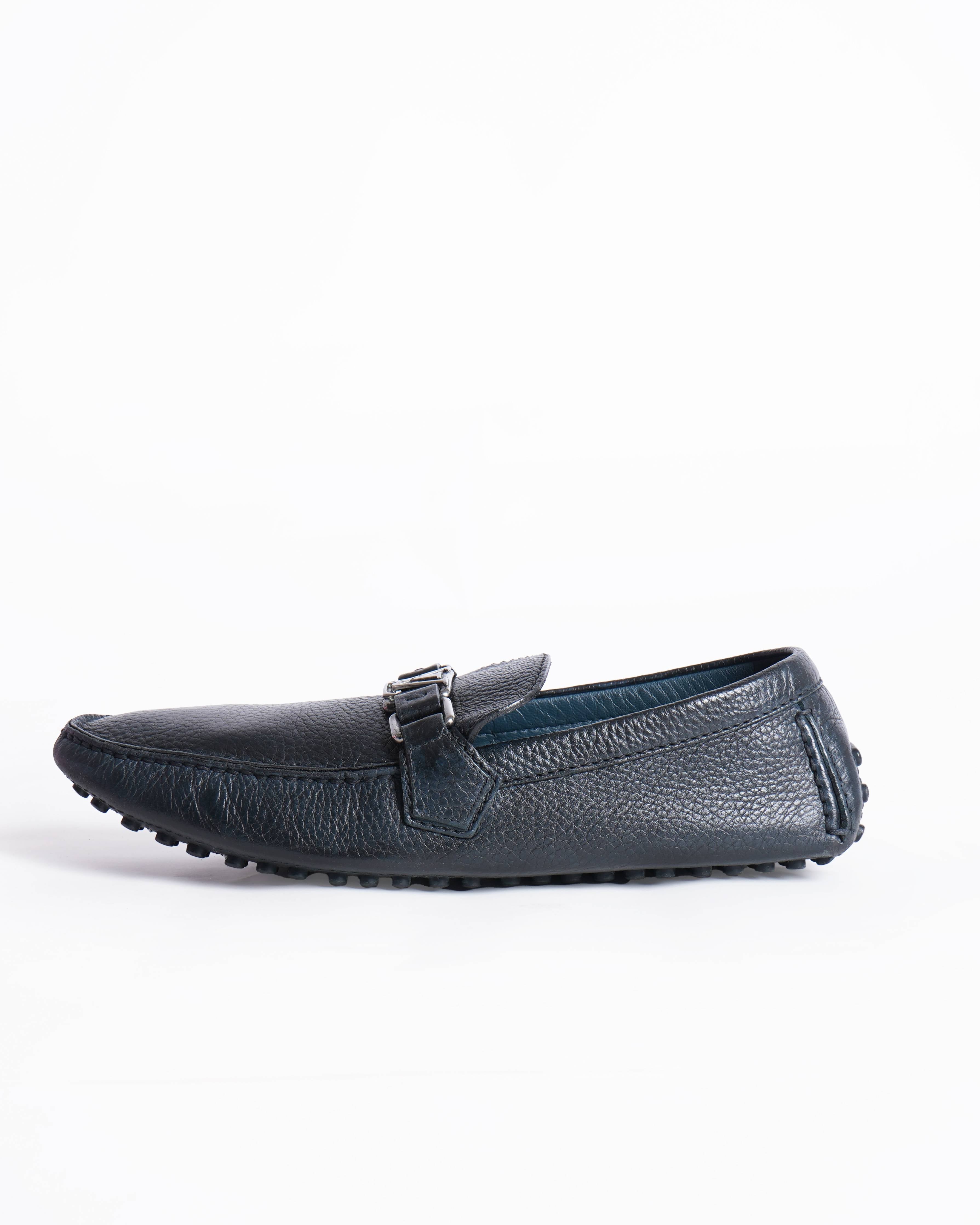 Louis vuitton 
Hockenheim leather loafers