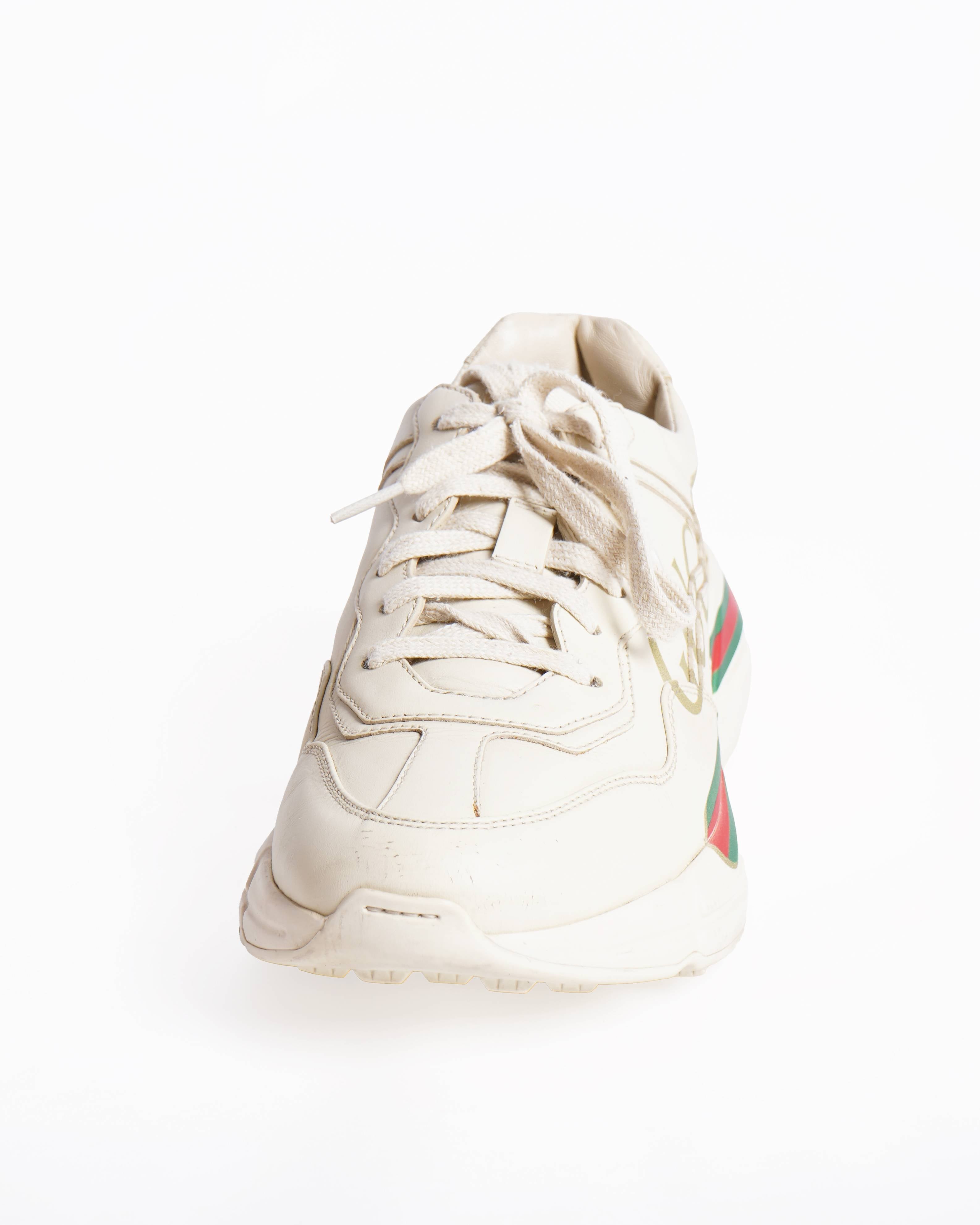 Gucci Men's Rhyton sneaker with Gucci logo