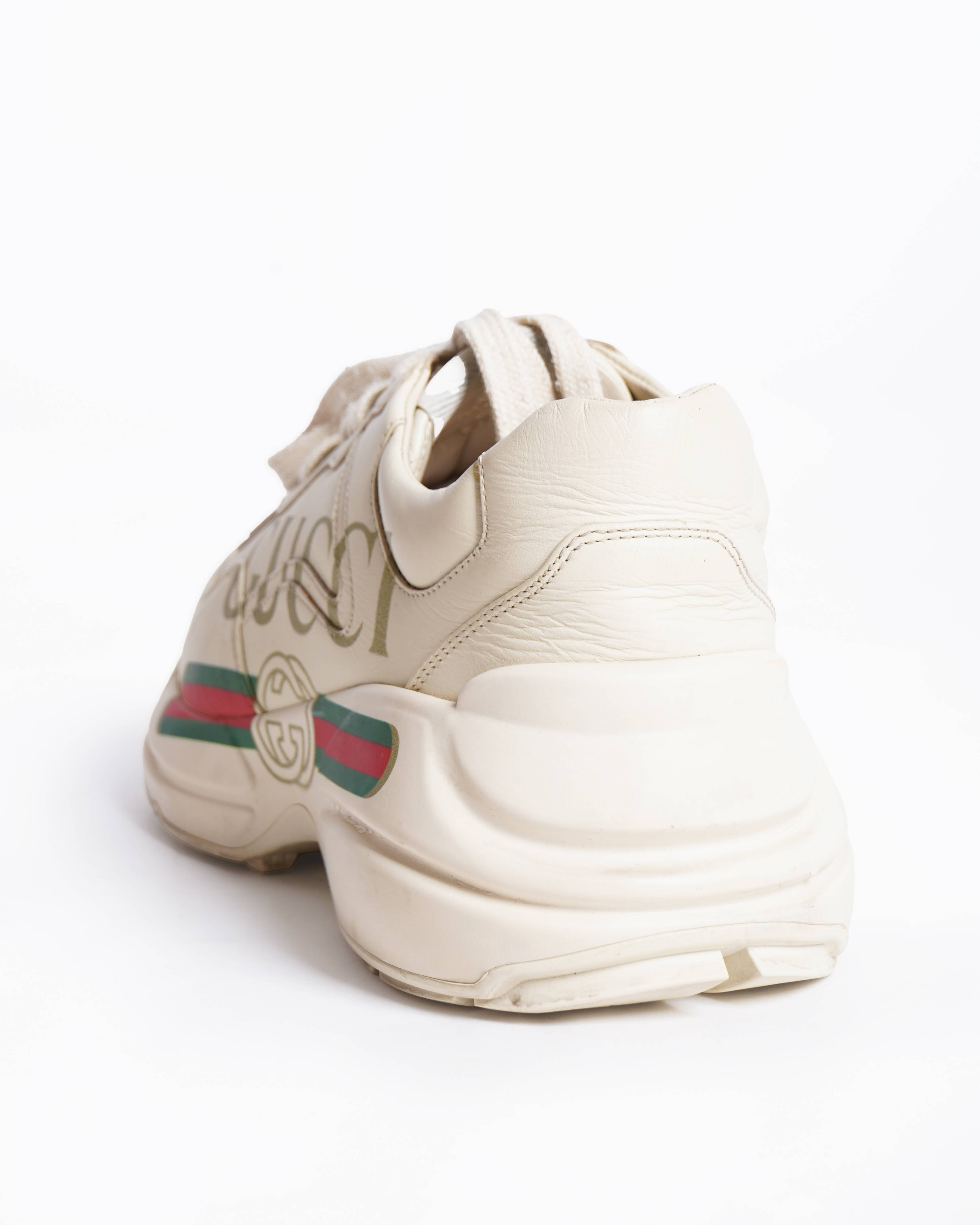 Gucci Men's Rhyton sneaker with Gucci logo