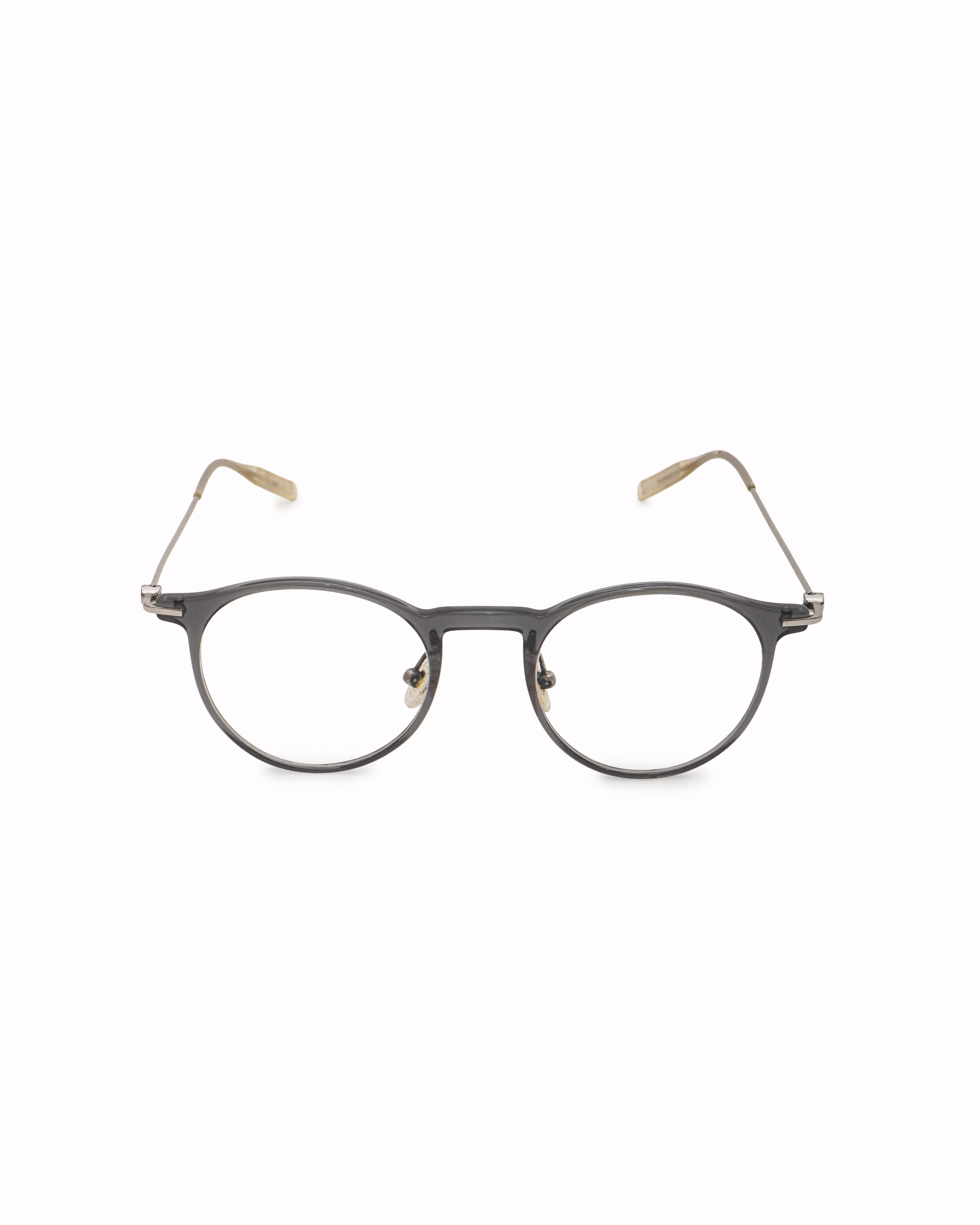 Montblanc Black Round Eyeglasses
