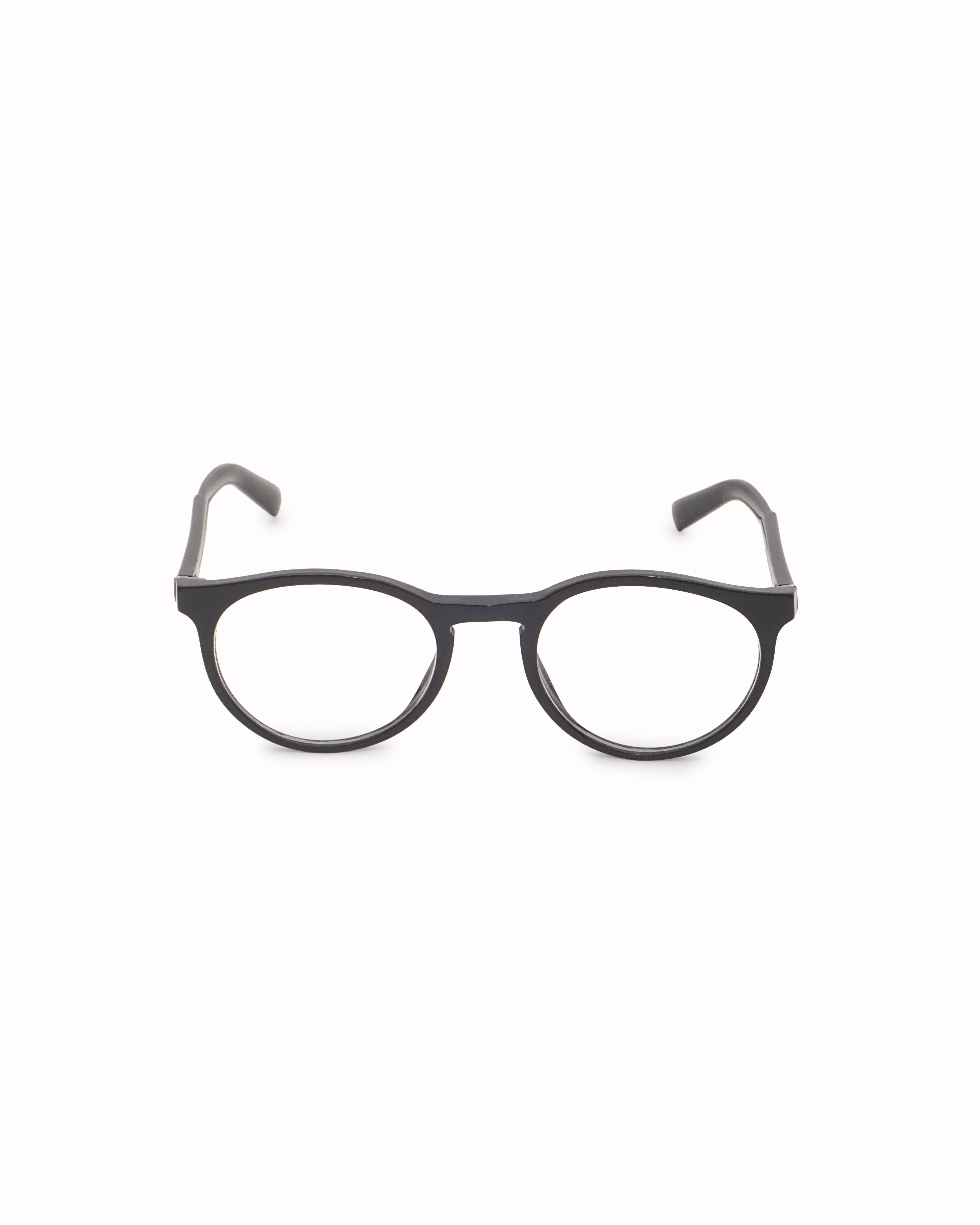 Dolce & Gabbana Black Oval Eyeglasses