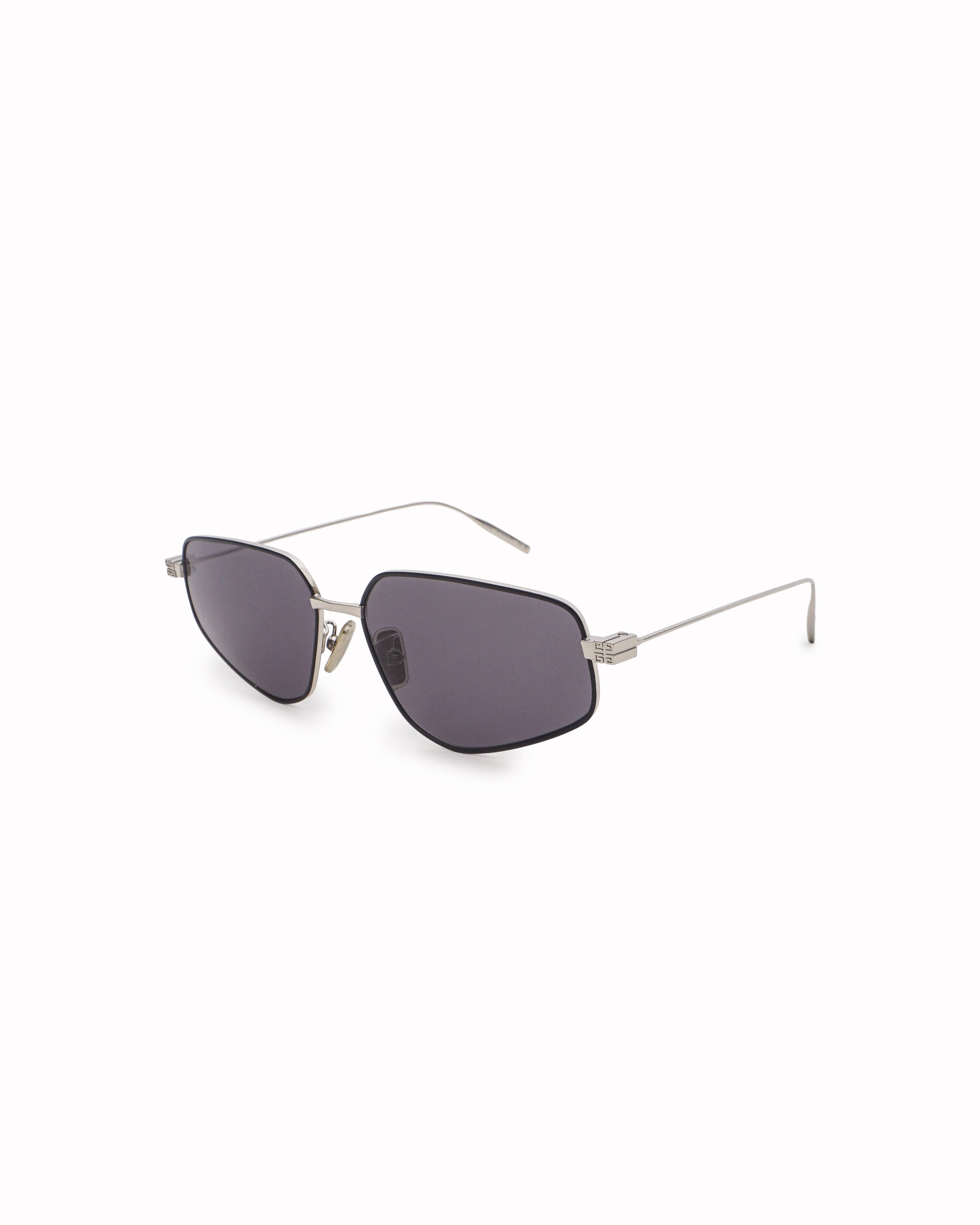 Givenchy Geometric Cat-Eye Metal Sunglasses