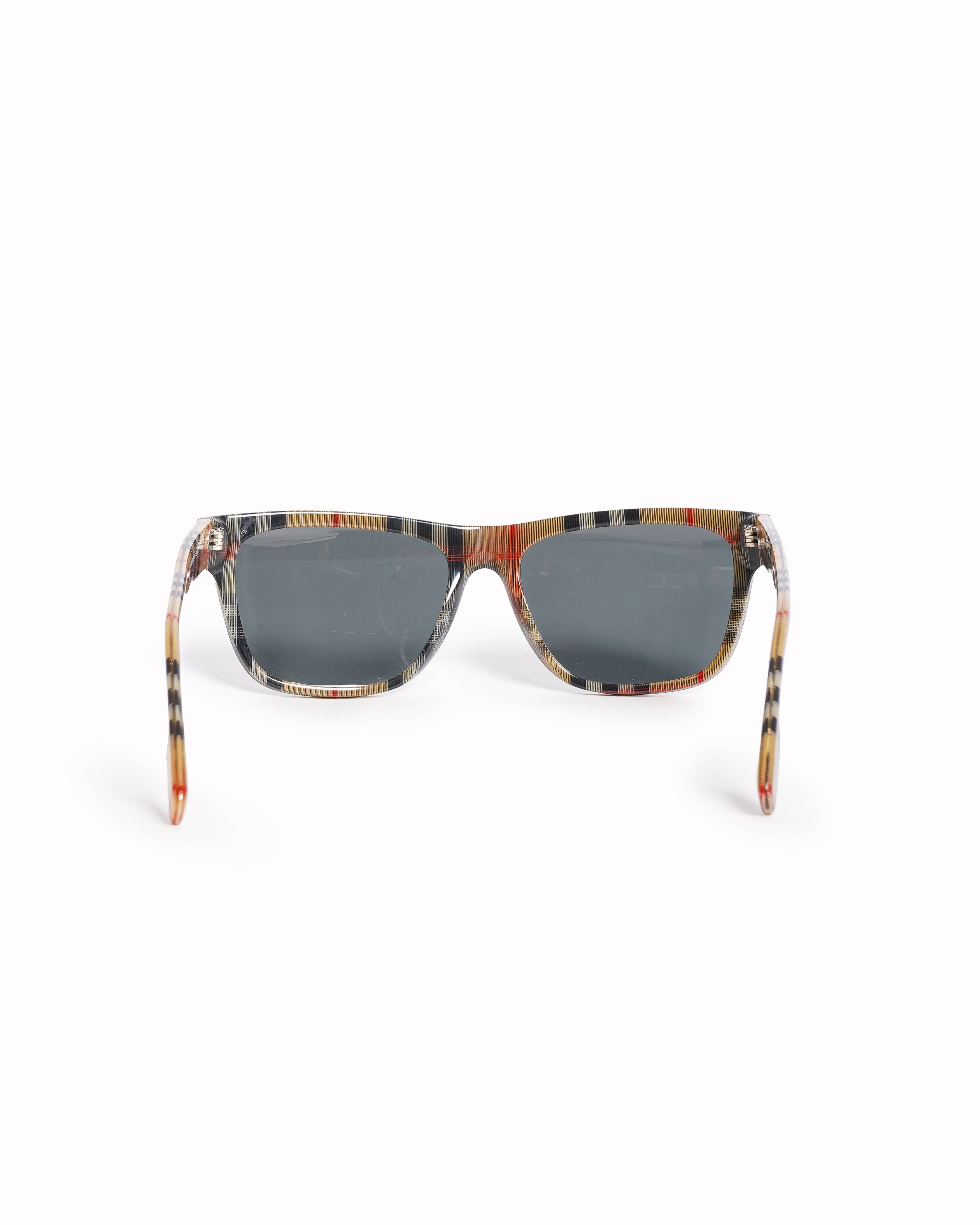 Burberry Men's Black Square Sunglasses