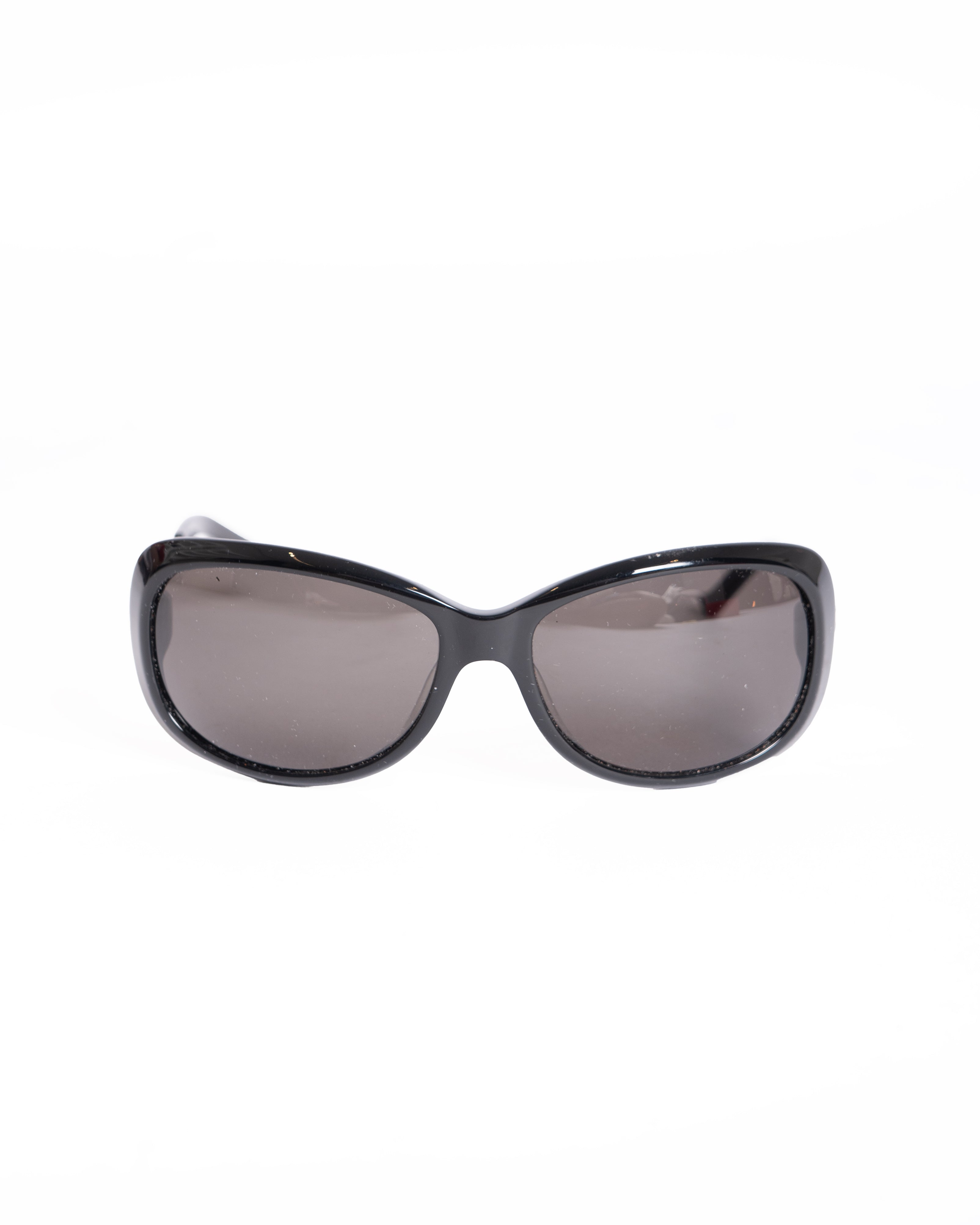 Aigner black logo frame sunglasses