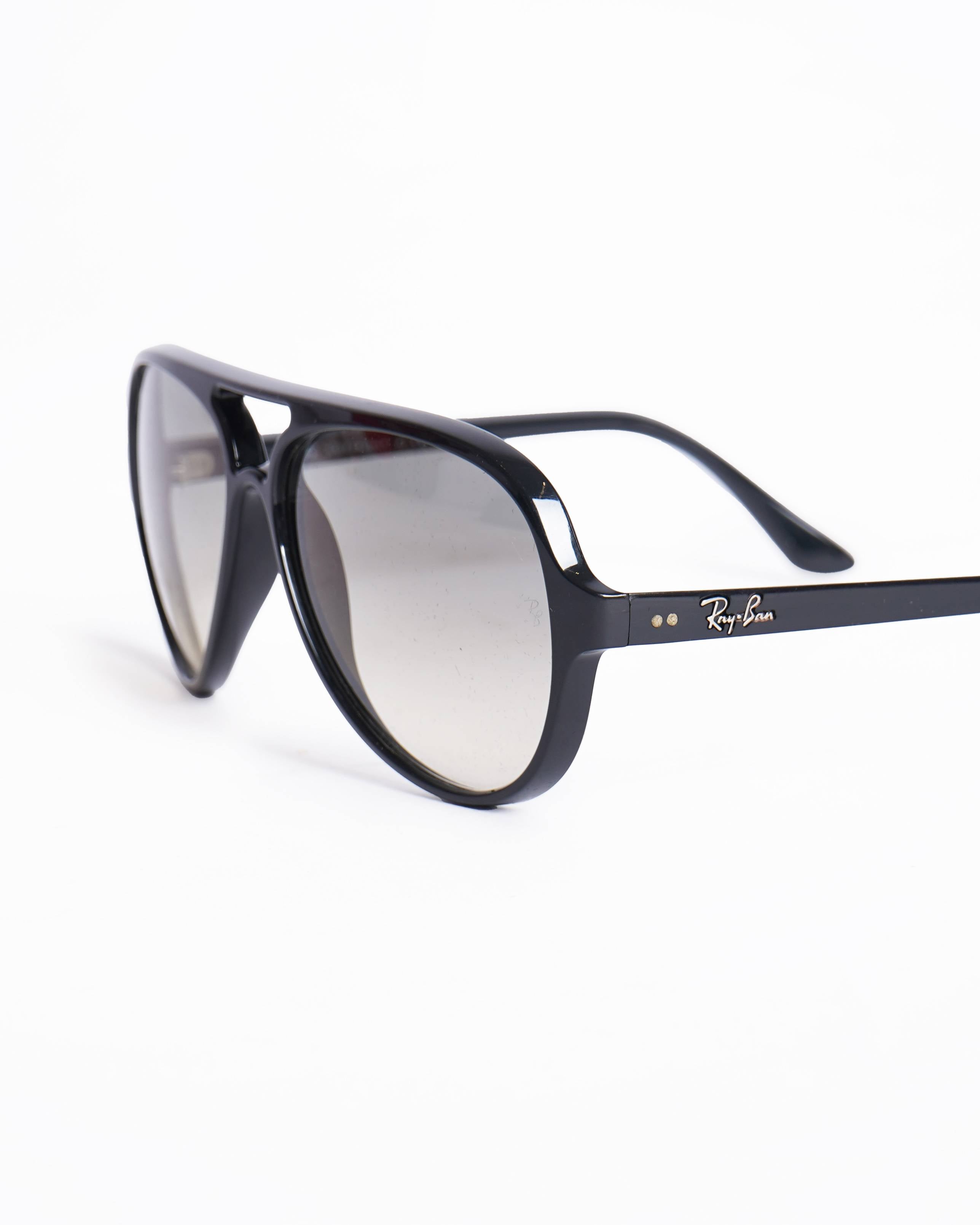 Ray Ban Men's Aviator Sunglasses In Black