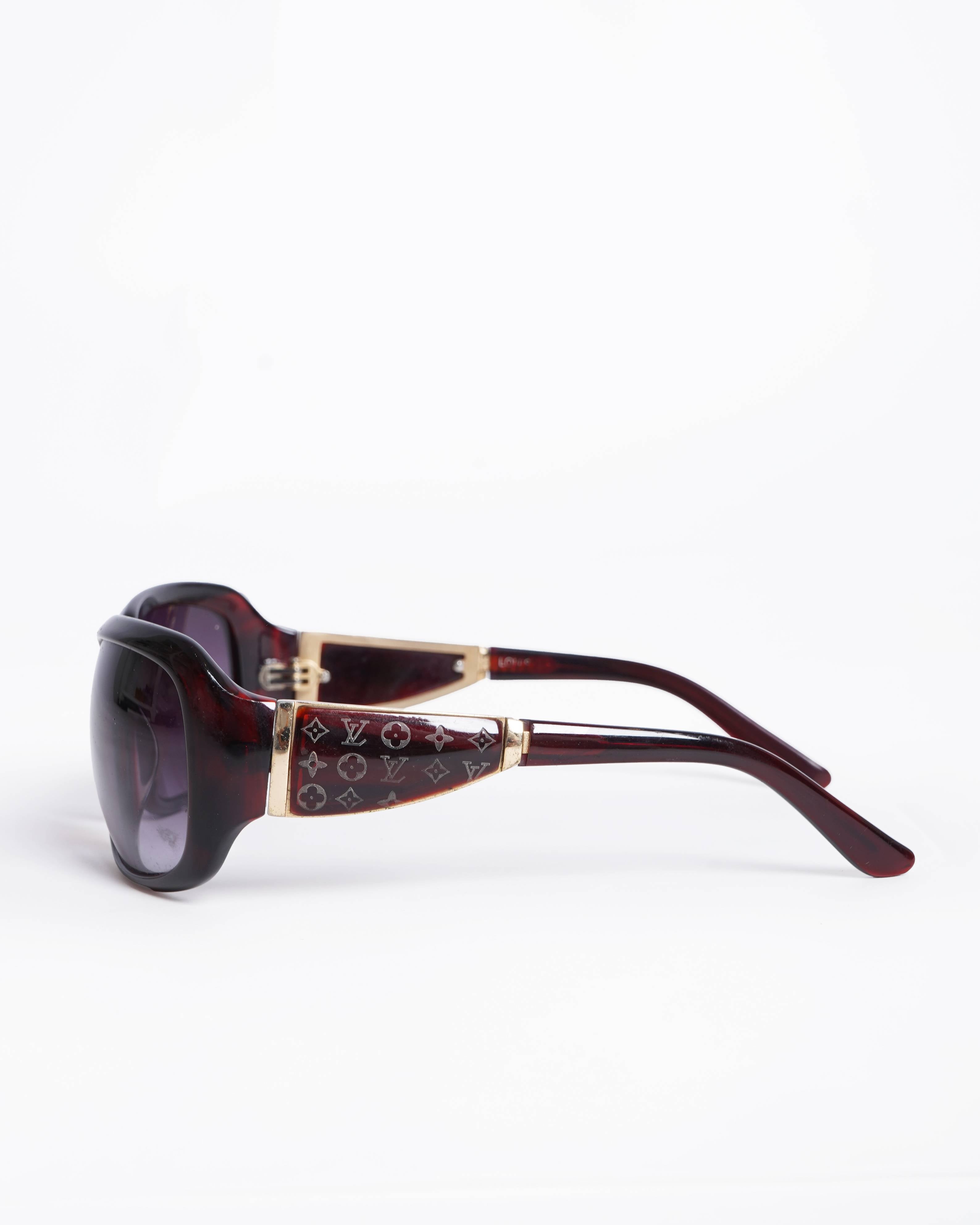 Louis Vuitton Oversized Square Frame Sunglasses