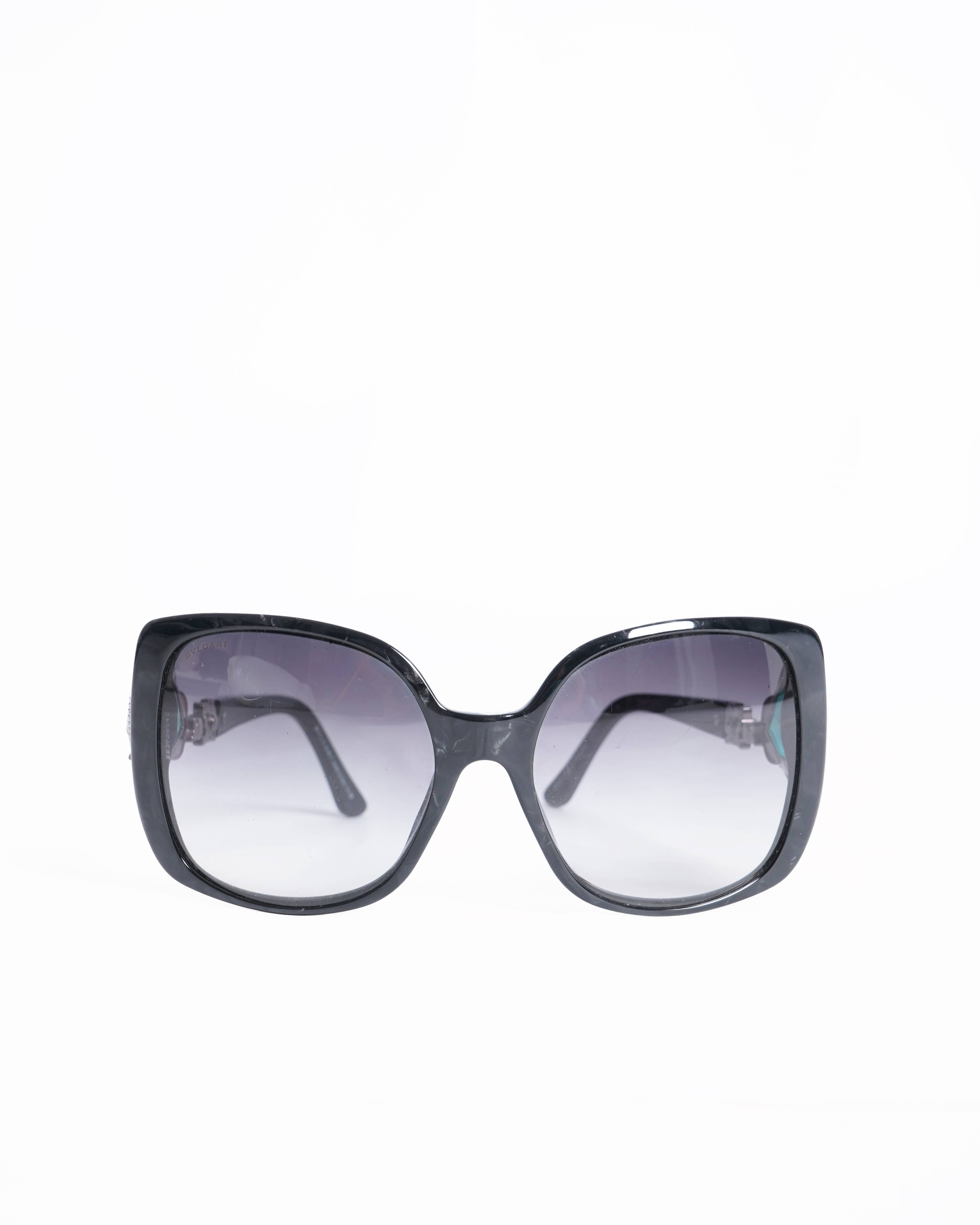 Bvlgari Embellished Women's Square Frame Sunglasses