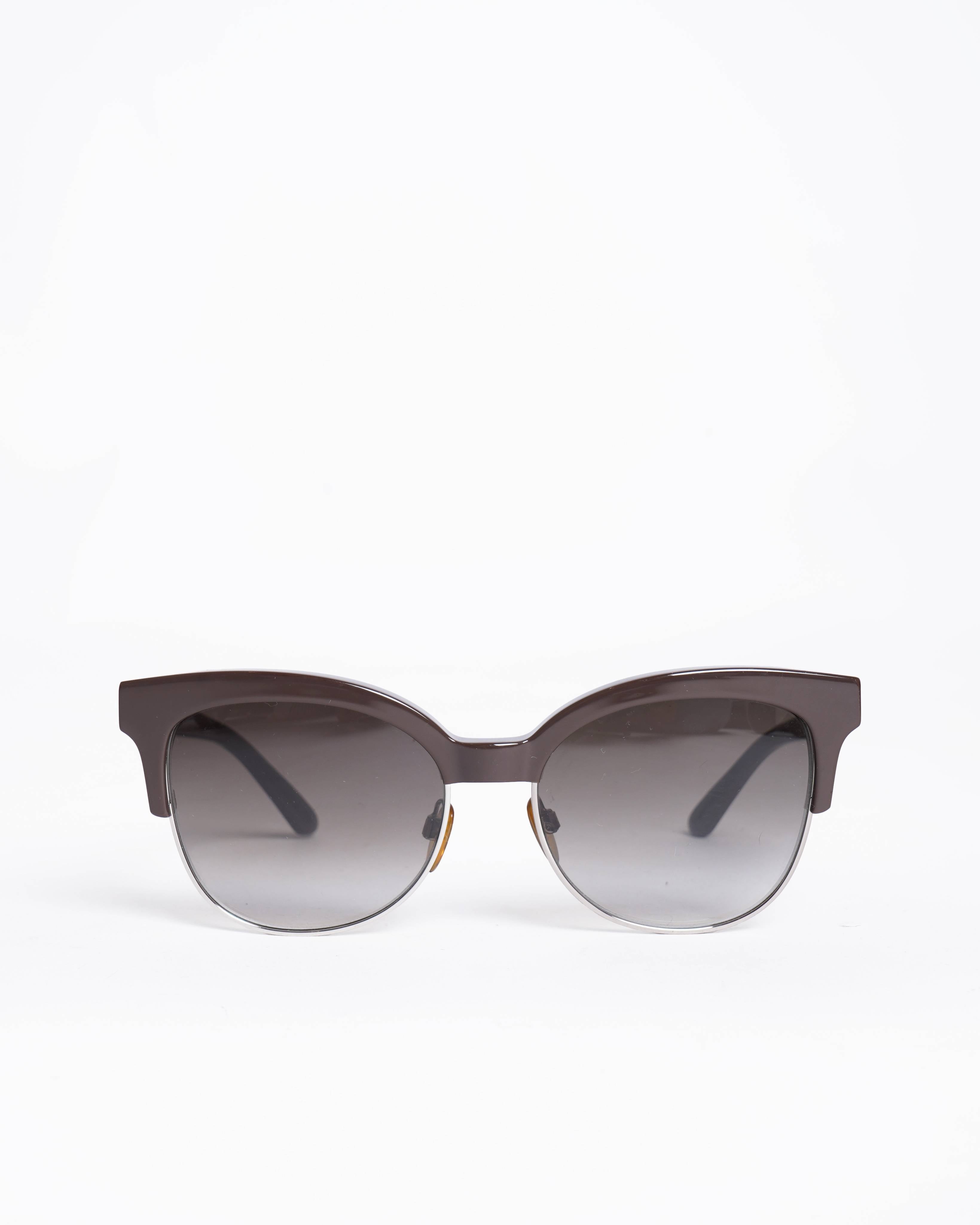 Balanciaga brown sunglasses