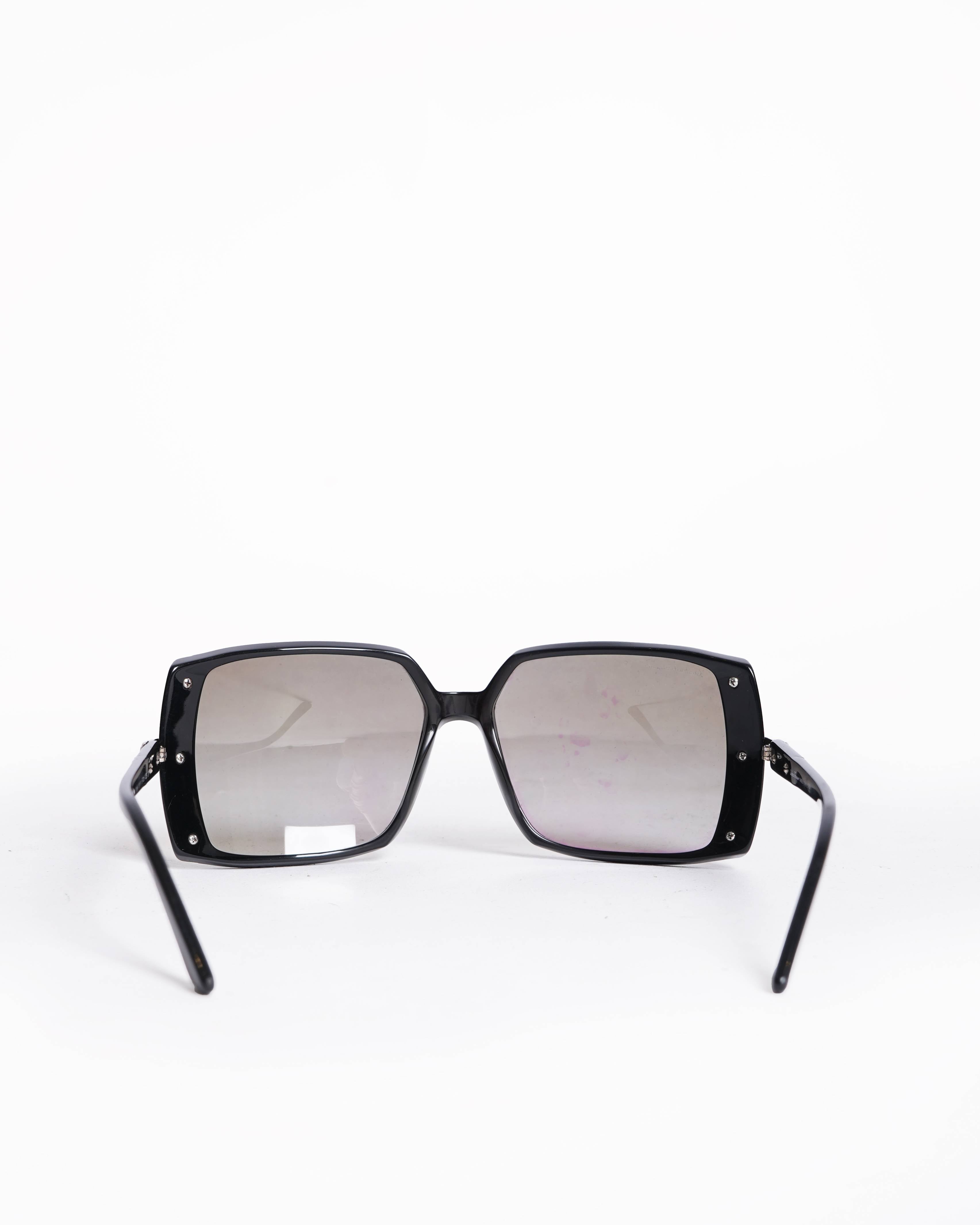 Salvatore Ferragamo black sunglasses
