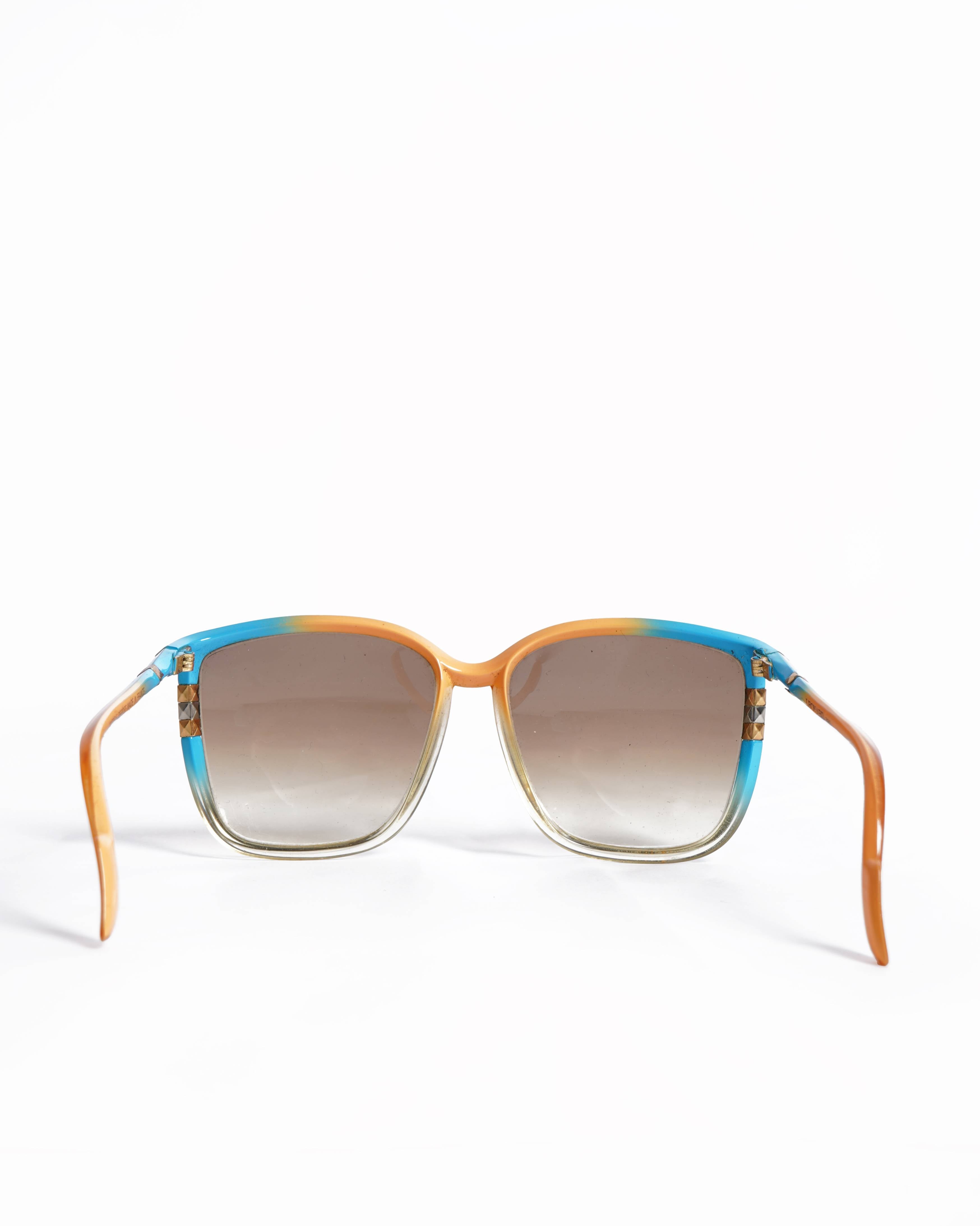 Vintage 1970's Leonard Women's Square Frame Sunglasses