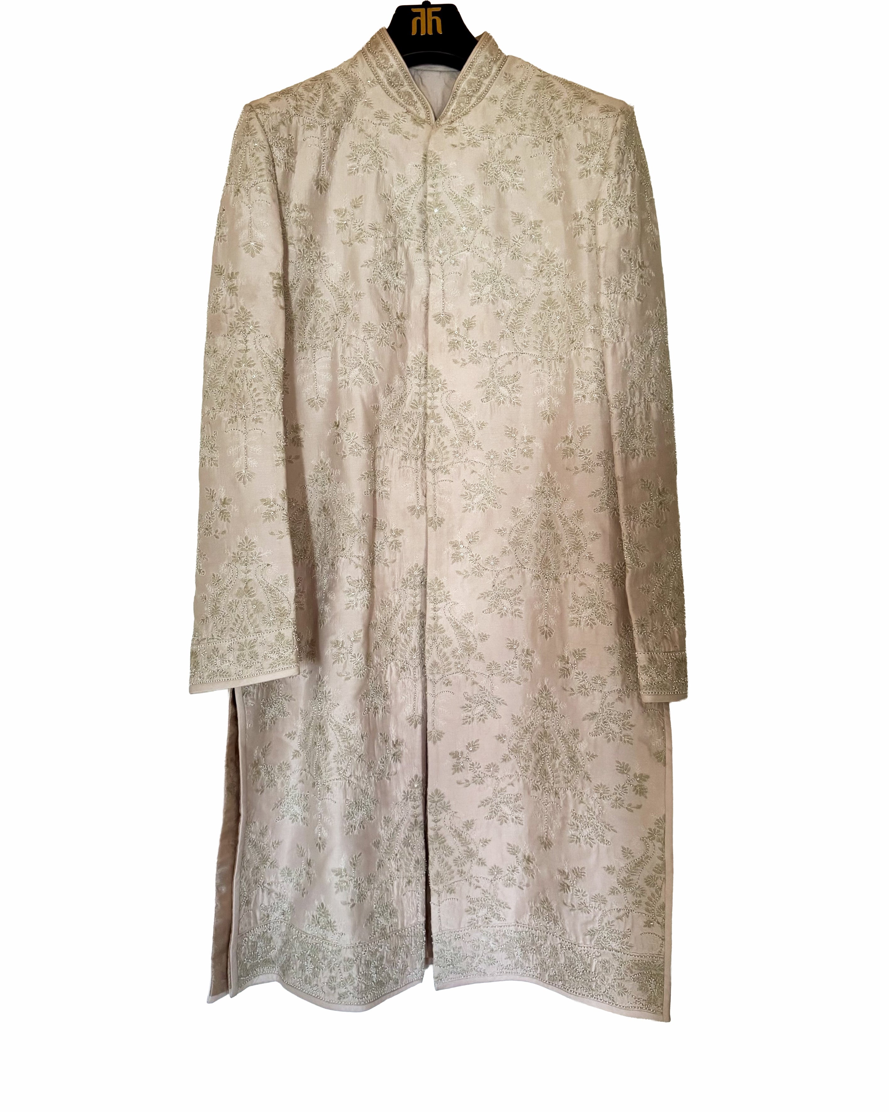 Tarun Tahiliani Men's Sherwani In Powder Pink