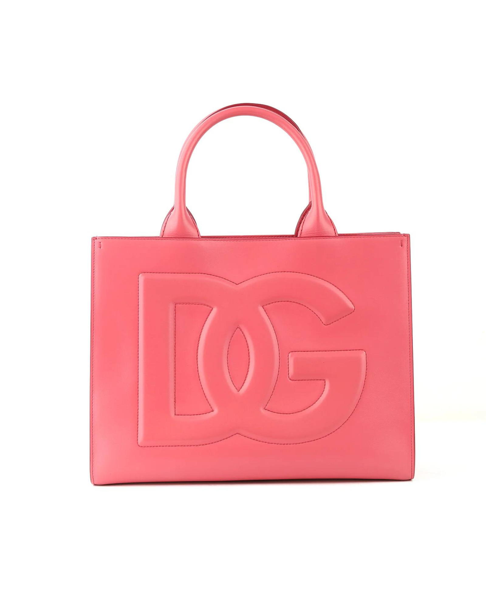 DOLCE & GABBANA ピンク パーティバック 希少 DOLCE&GABBANA ドルガバ 3.5 エナメル レザー スマホバッグ