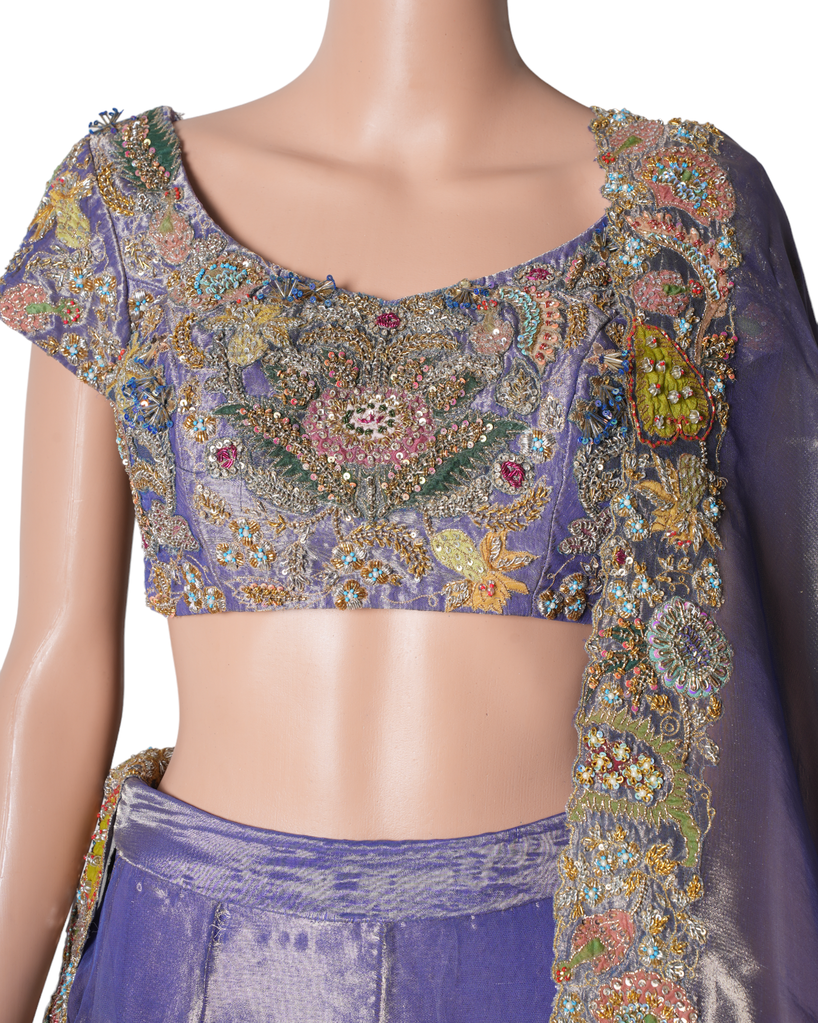 Aisha Rao Adhira Lehenga In Purple