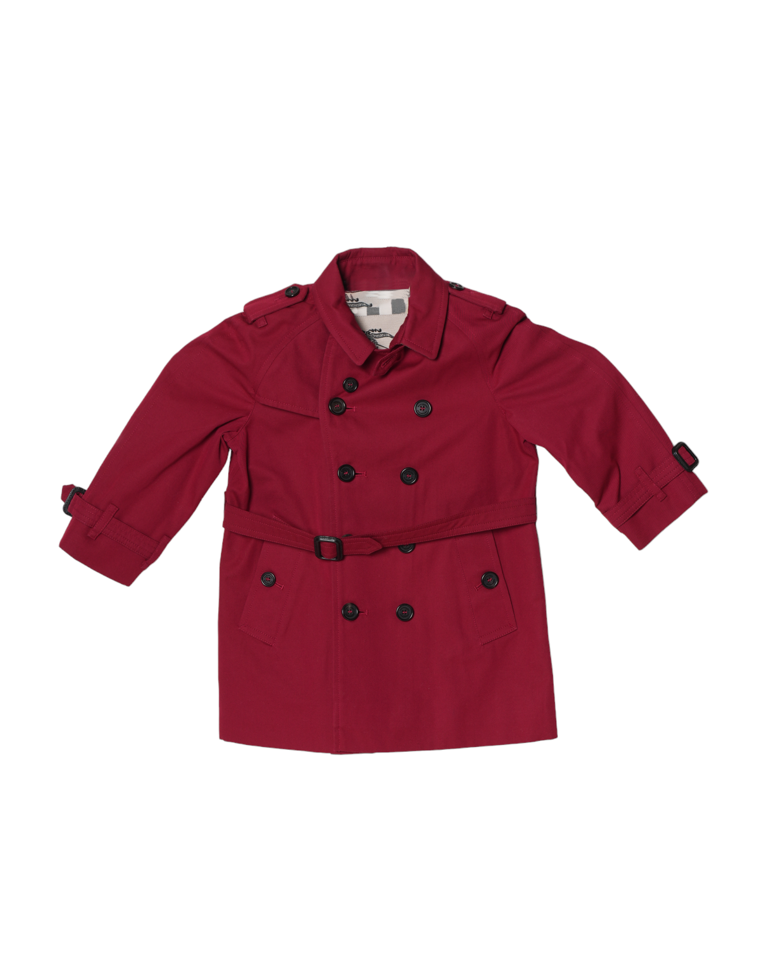 Burberry trench coat outlet kids red