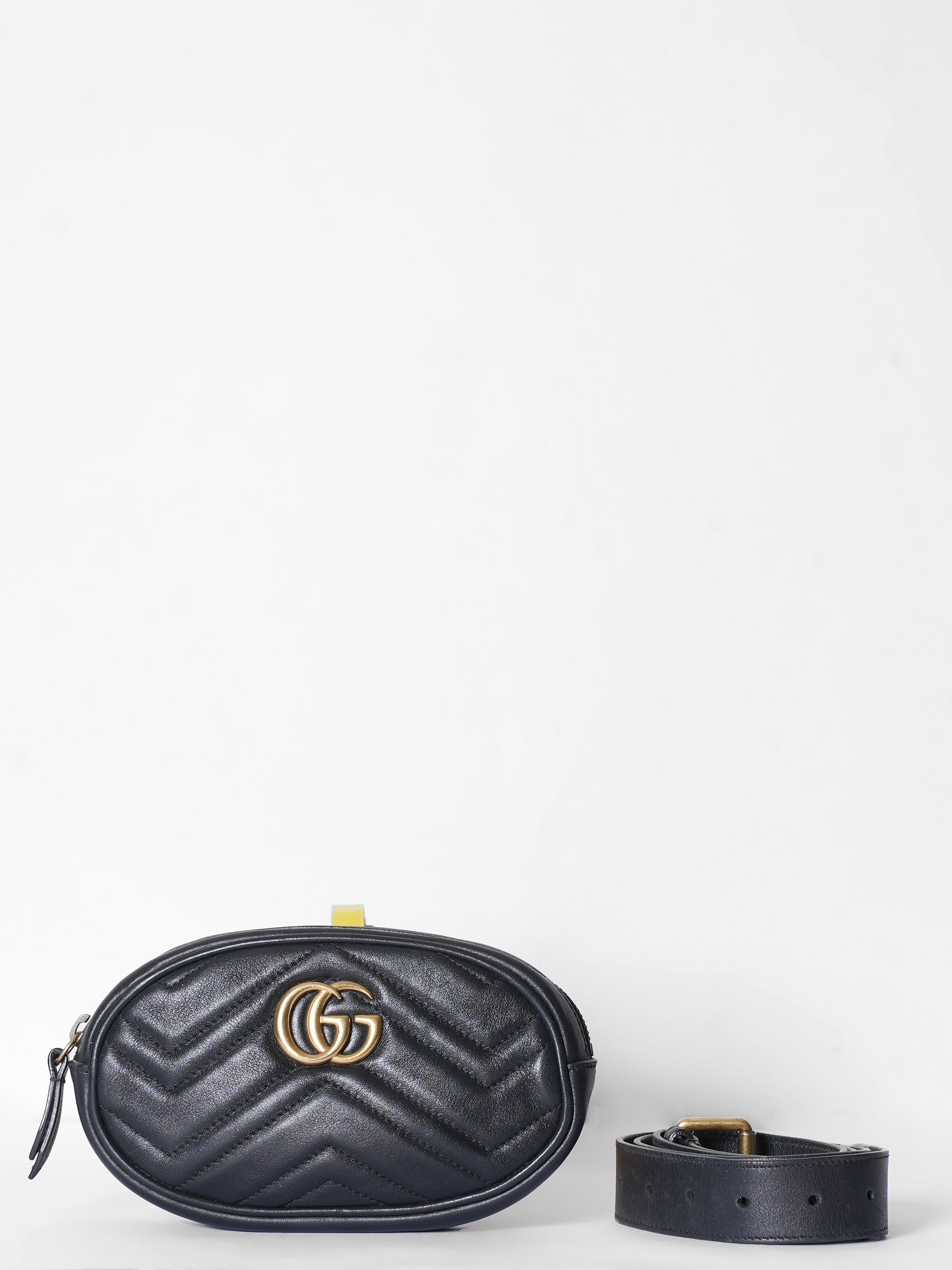 Gucci Marmont Quilted Belt Bag