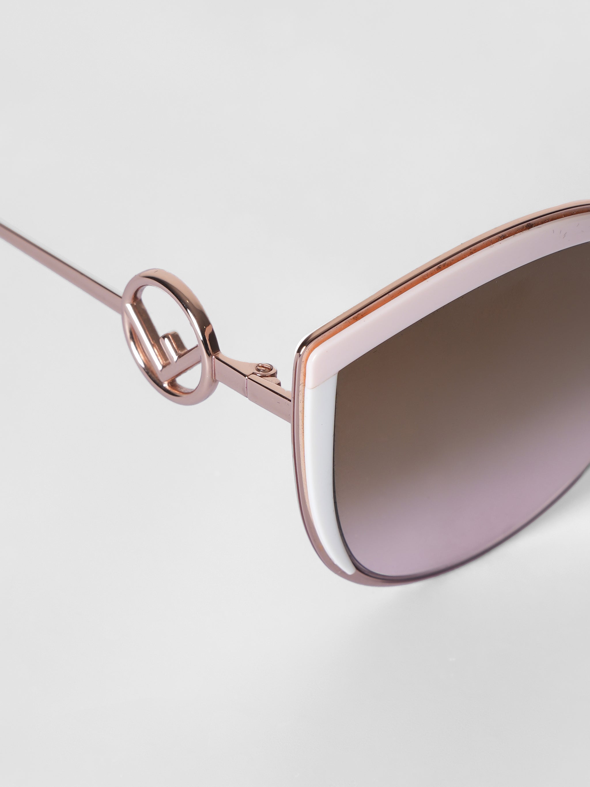 Fendi FF Sunglasses Pink Rose