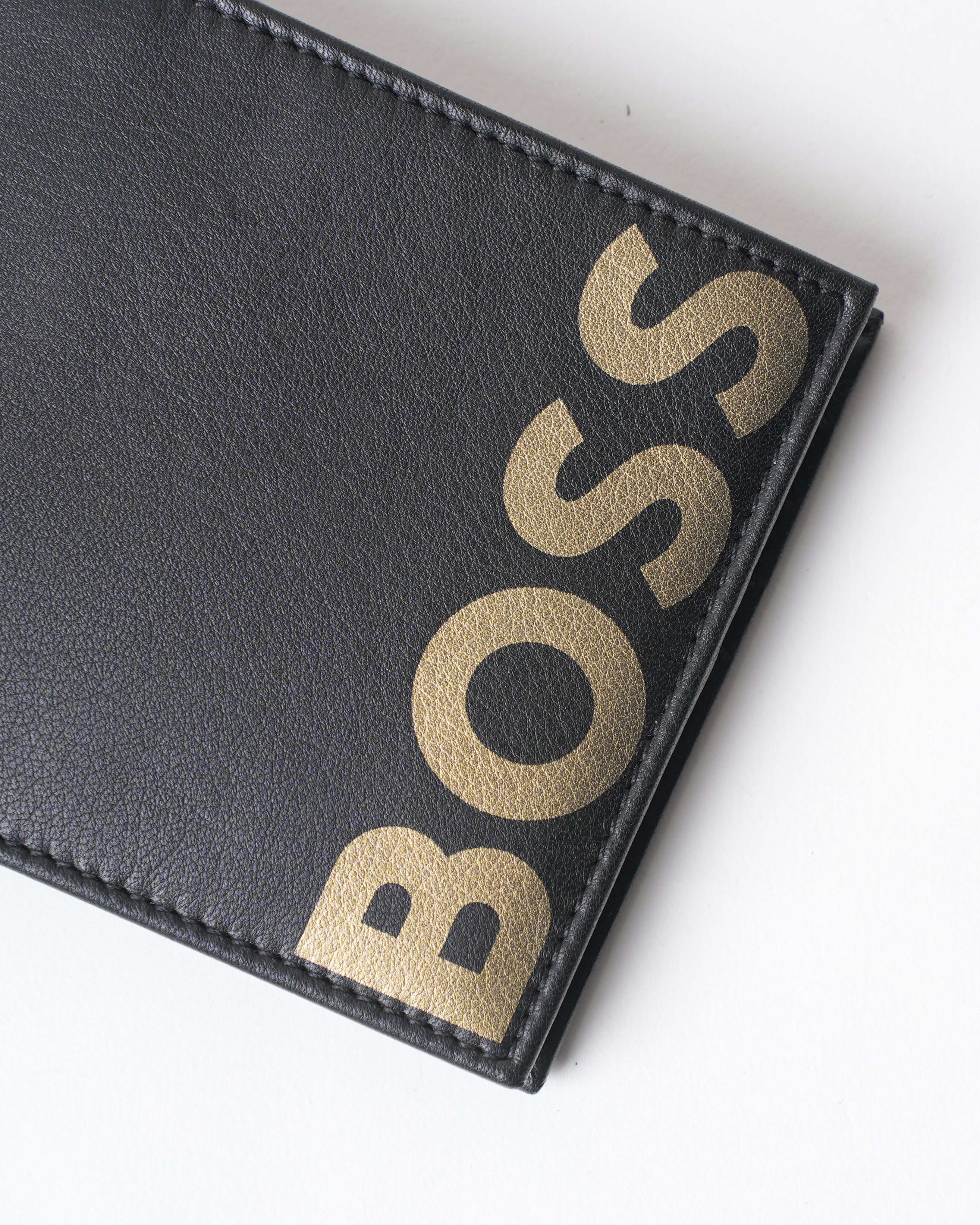 New Boss Gold Text Wallet