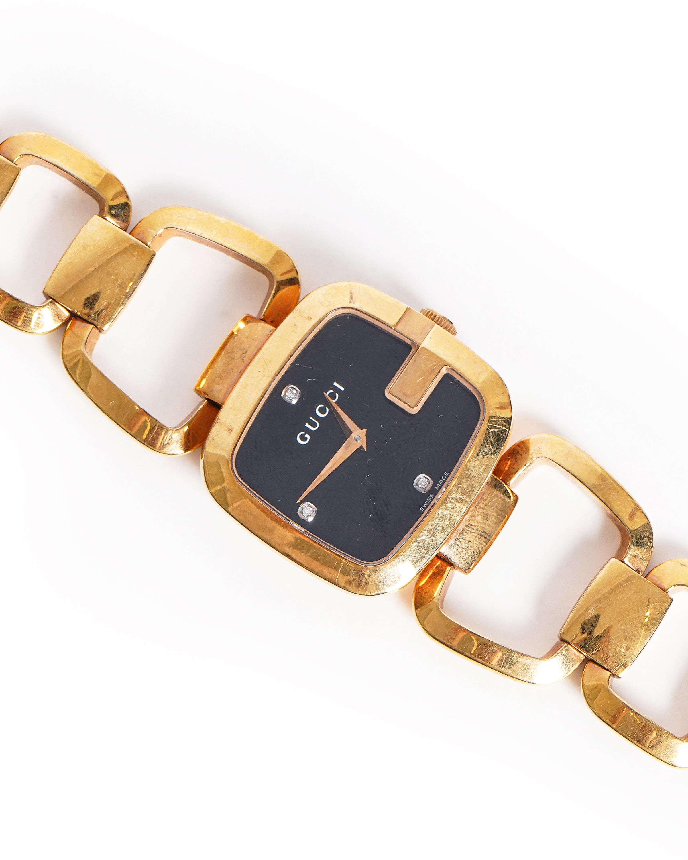 Gucci Diamond Dial Quartz Women's Watch