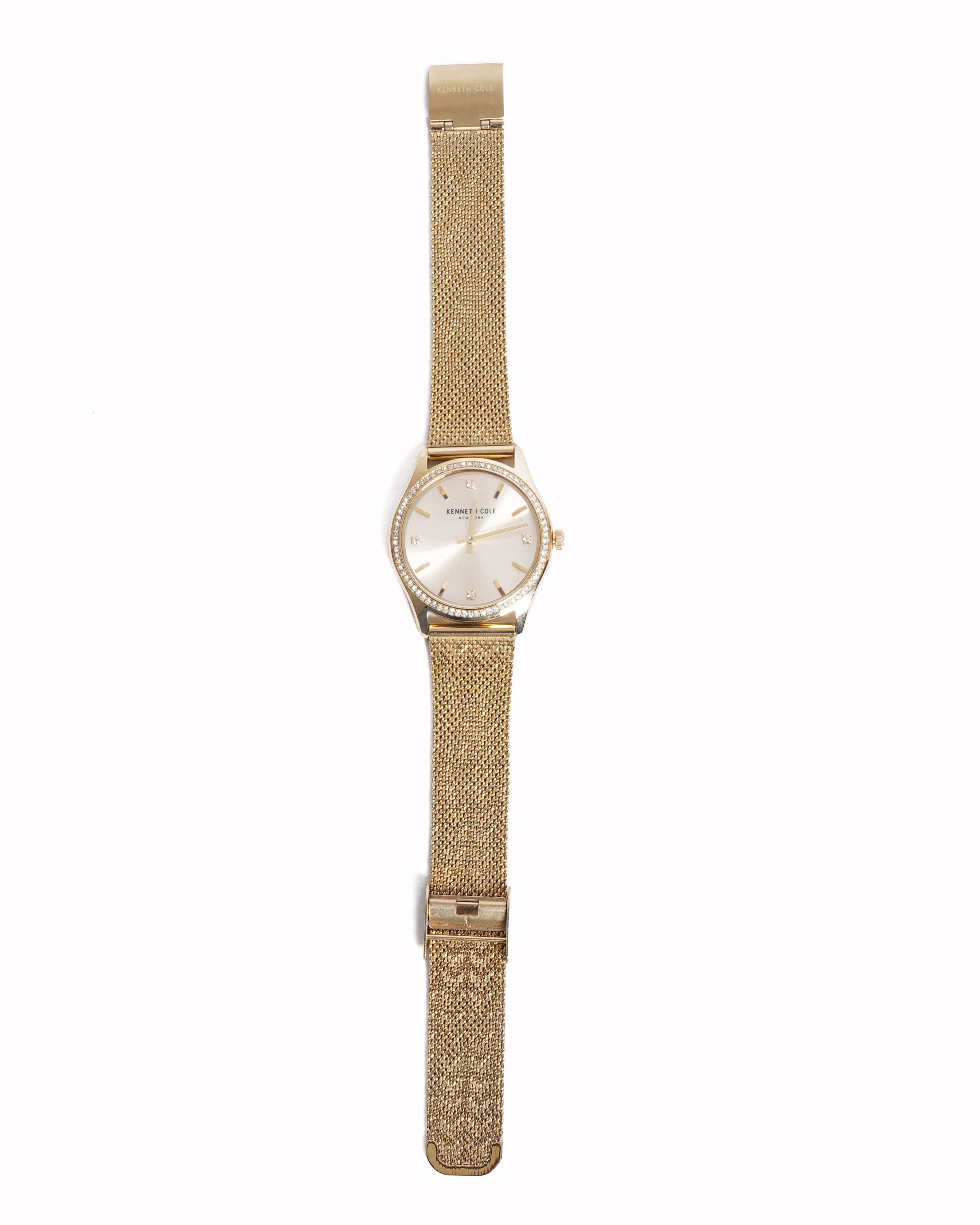 Kenneth Cole watch in gold