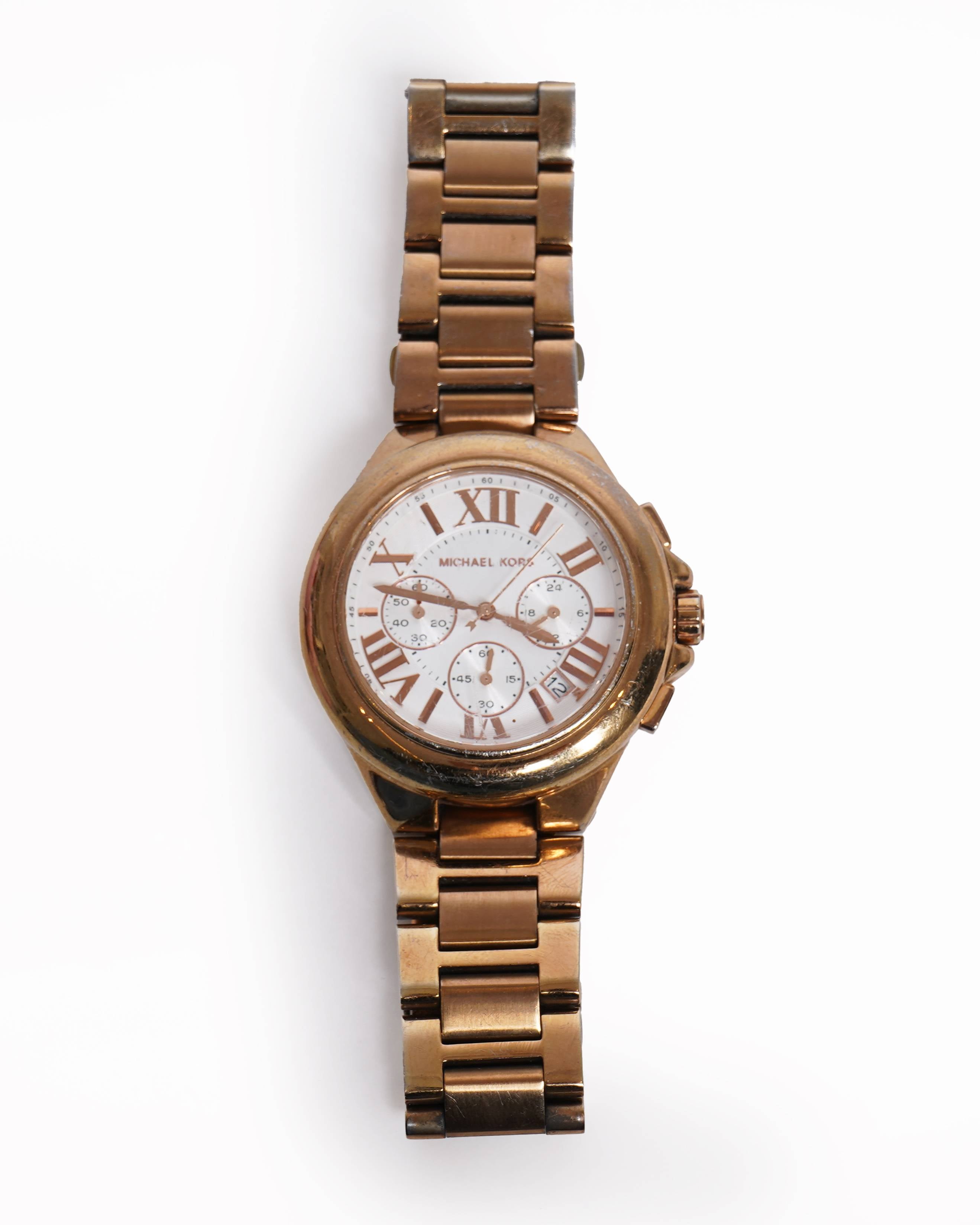 Michael Kors Camille Gold-Tone Watch