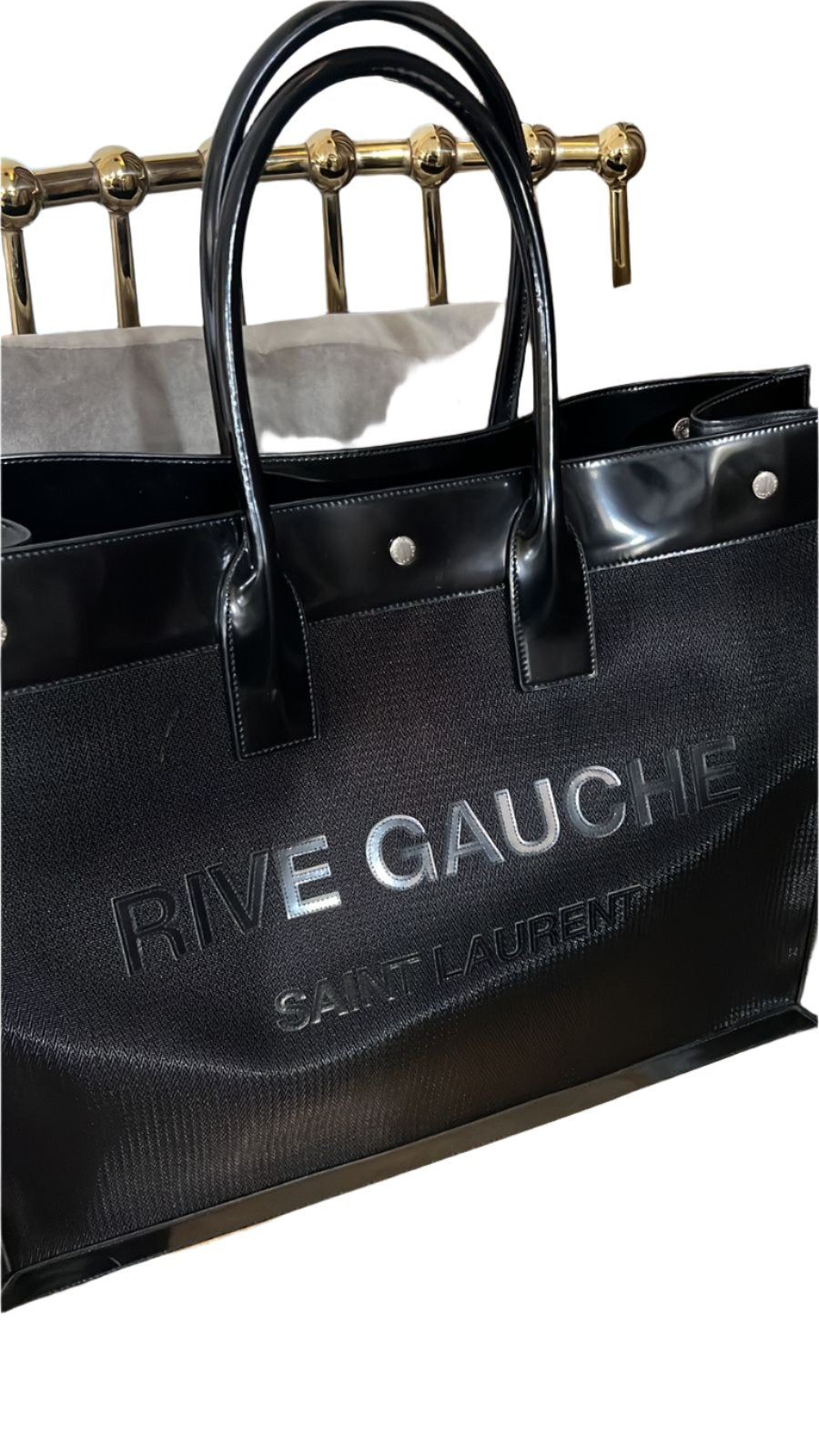 *New* Saint Laurent Rive Gauge Tote Bag