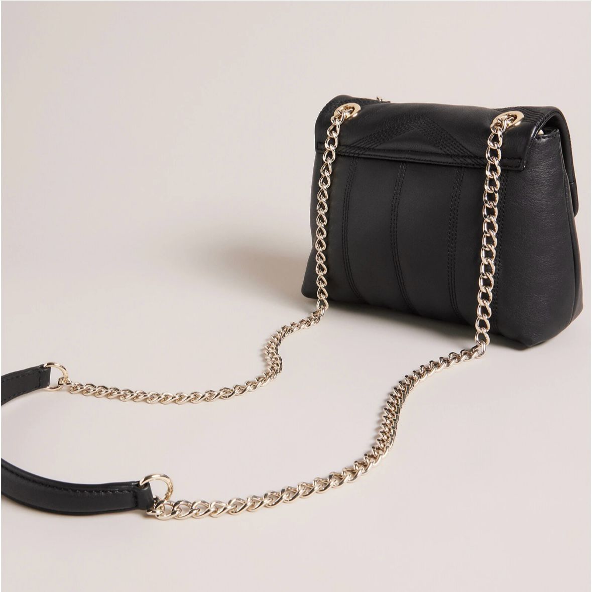 Ted Baker Ayalisa Studded Leather Puffer Crossbody Bag