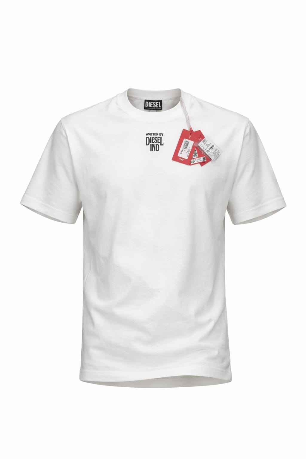 Diesel White printed T-Shirt