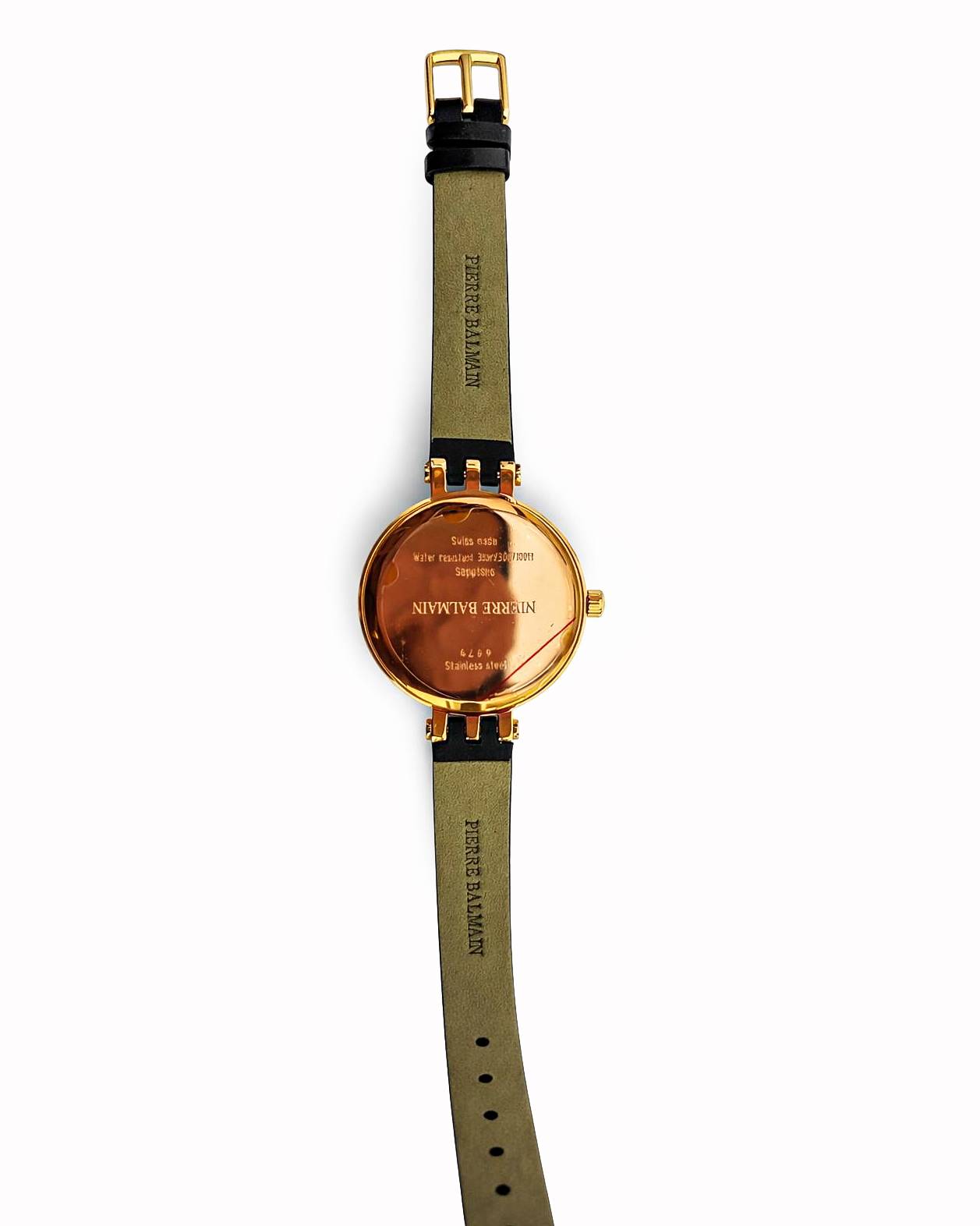 Pierre Balmain Accutime Women's Watch In Black