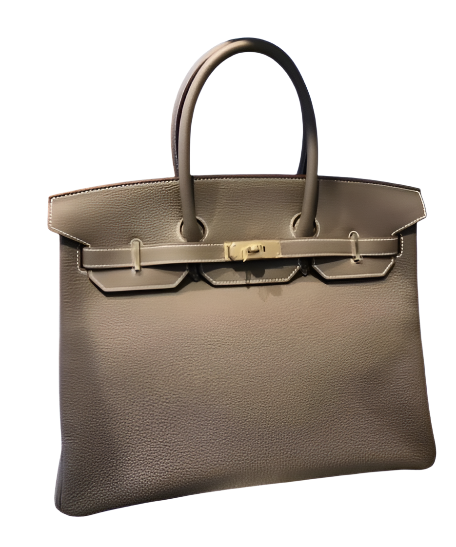 New Hermes Birkin 35 Elephant Grey