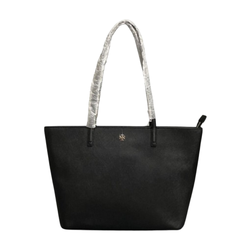 New Tory Burch Tote In Black - Main Image