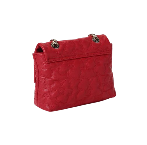 Ted Baker Red Leather Quiletd Crossbody Bag