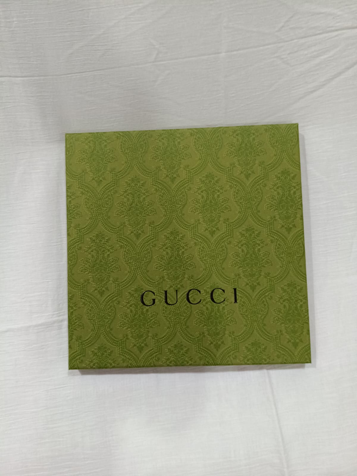 New Gucci Silk Flower Basket Printed Scarf In Silk