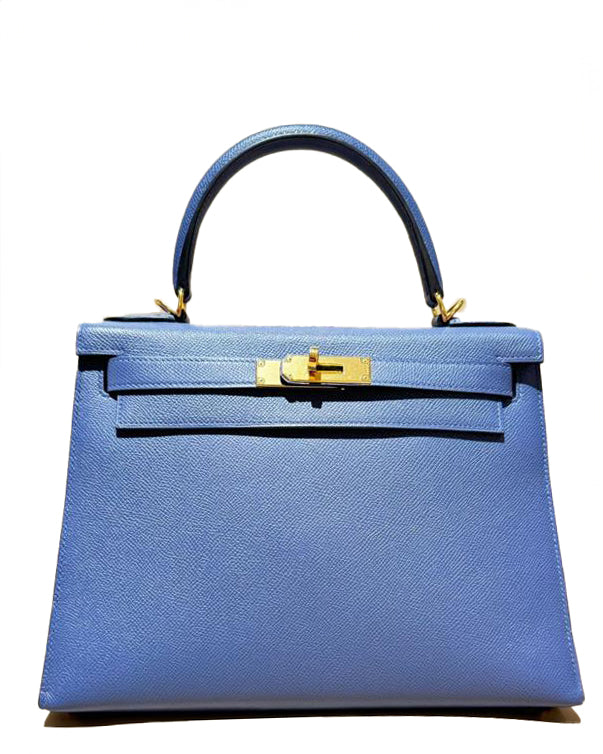 New Hermes Kelly 28 Epson Leather Bag