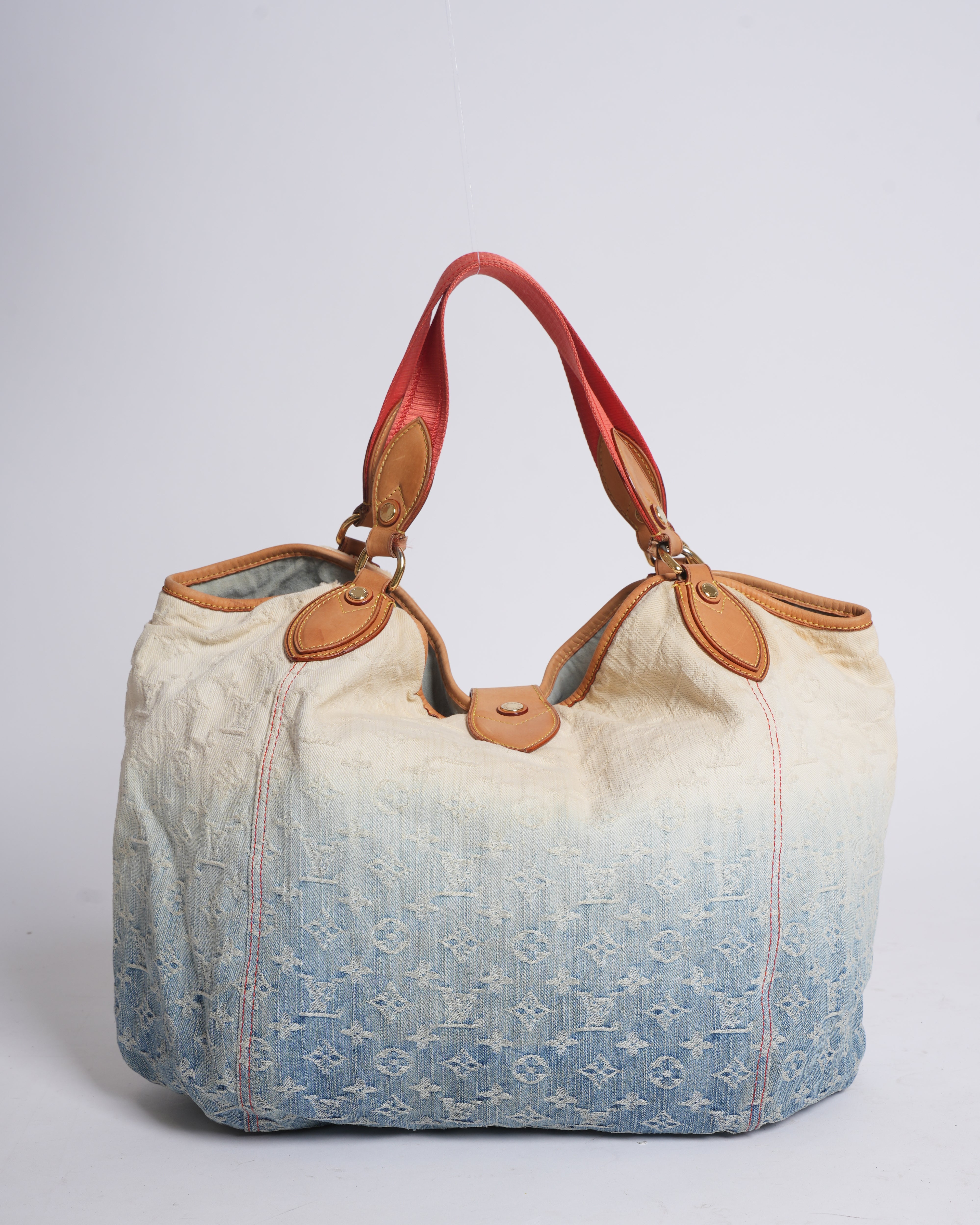 LV Monogram Denim Sunneam Tote