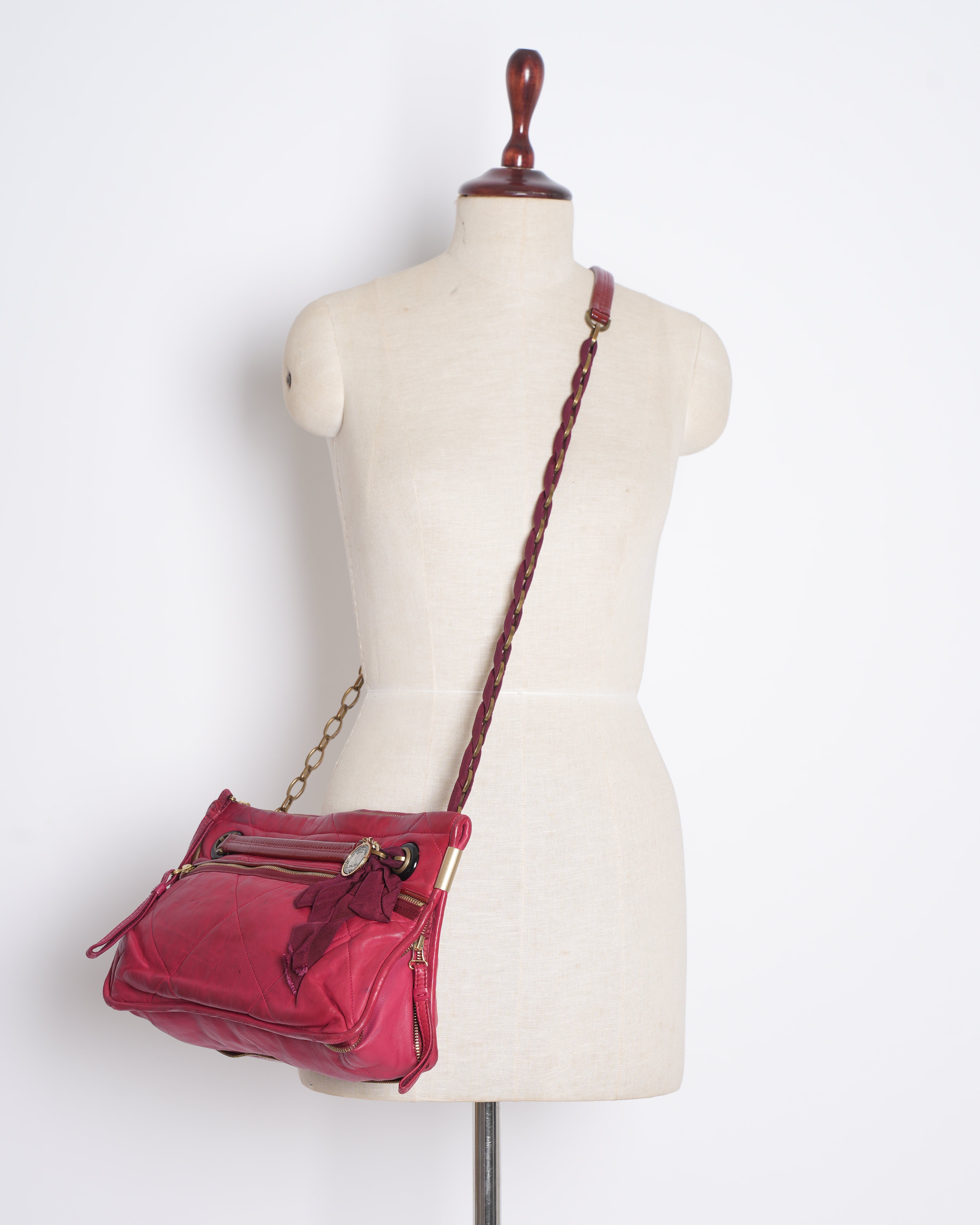 Lanvin Quilted Leather SHoulder Bag